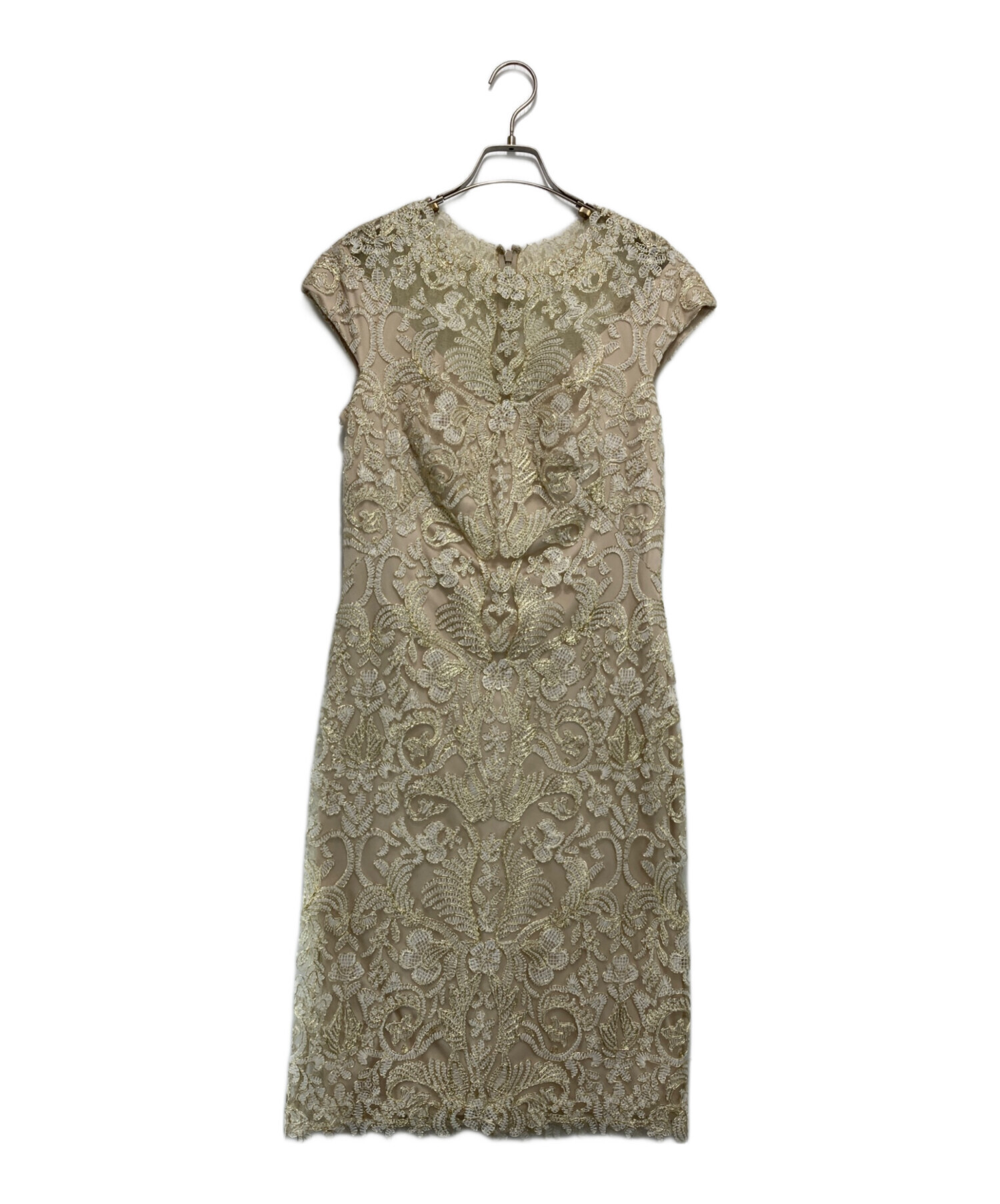 中古・古着通販】TADASHI SHOJI (タダシ ショージ) レース刺繍ドレス 