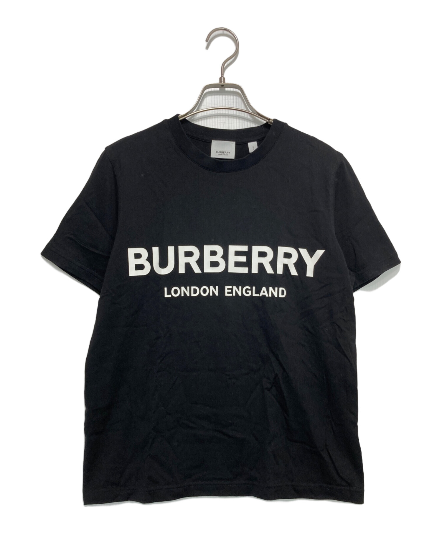 に*じ様 BURBERRY ロゴプリント Tシャツ ブラック L公式ショップ限定