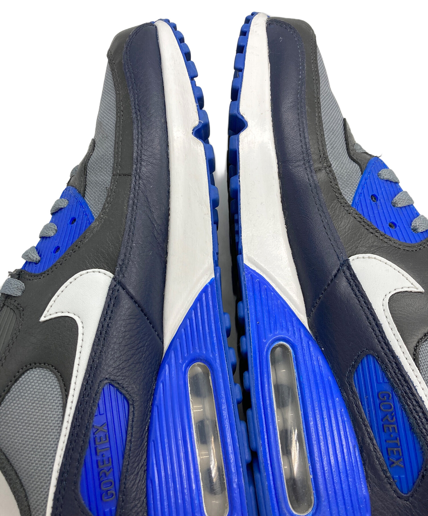 中古・古着通販】NIKE (ナイキ) Air Max 90 GORE-TEX グレー×ブルー 