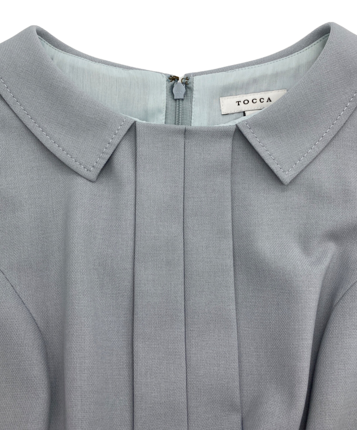 中古・古着通販】TOCCA (トッカ) SOUTH PEARL ドレス グレー｜ブランド