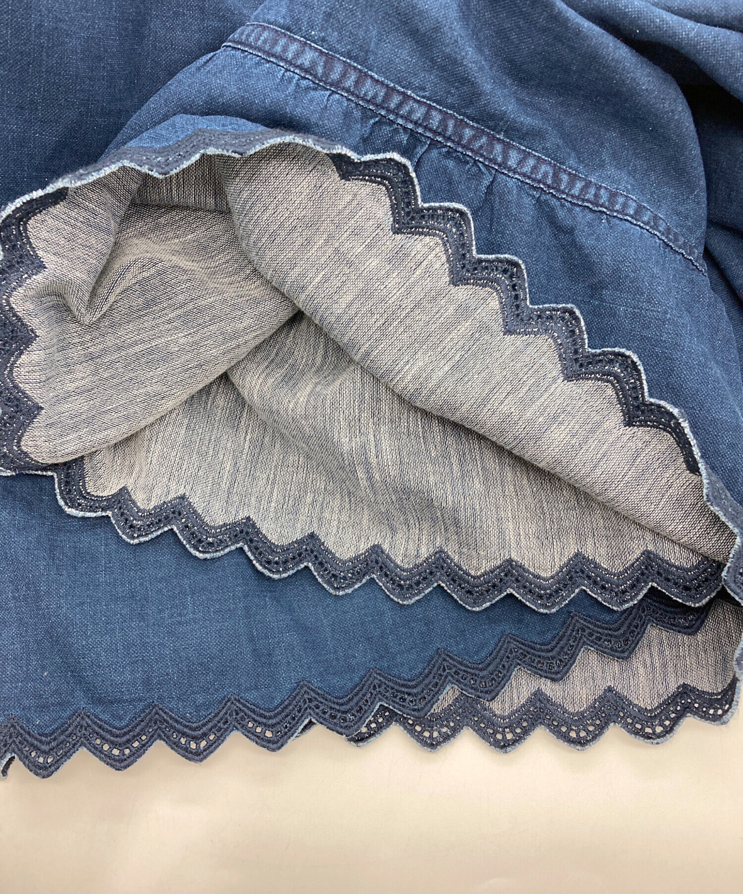 中古・古着通販】45R (フォーティファイブ・アール) 平×ガーゼ二重織の