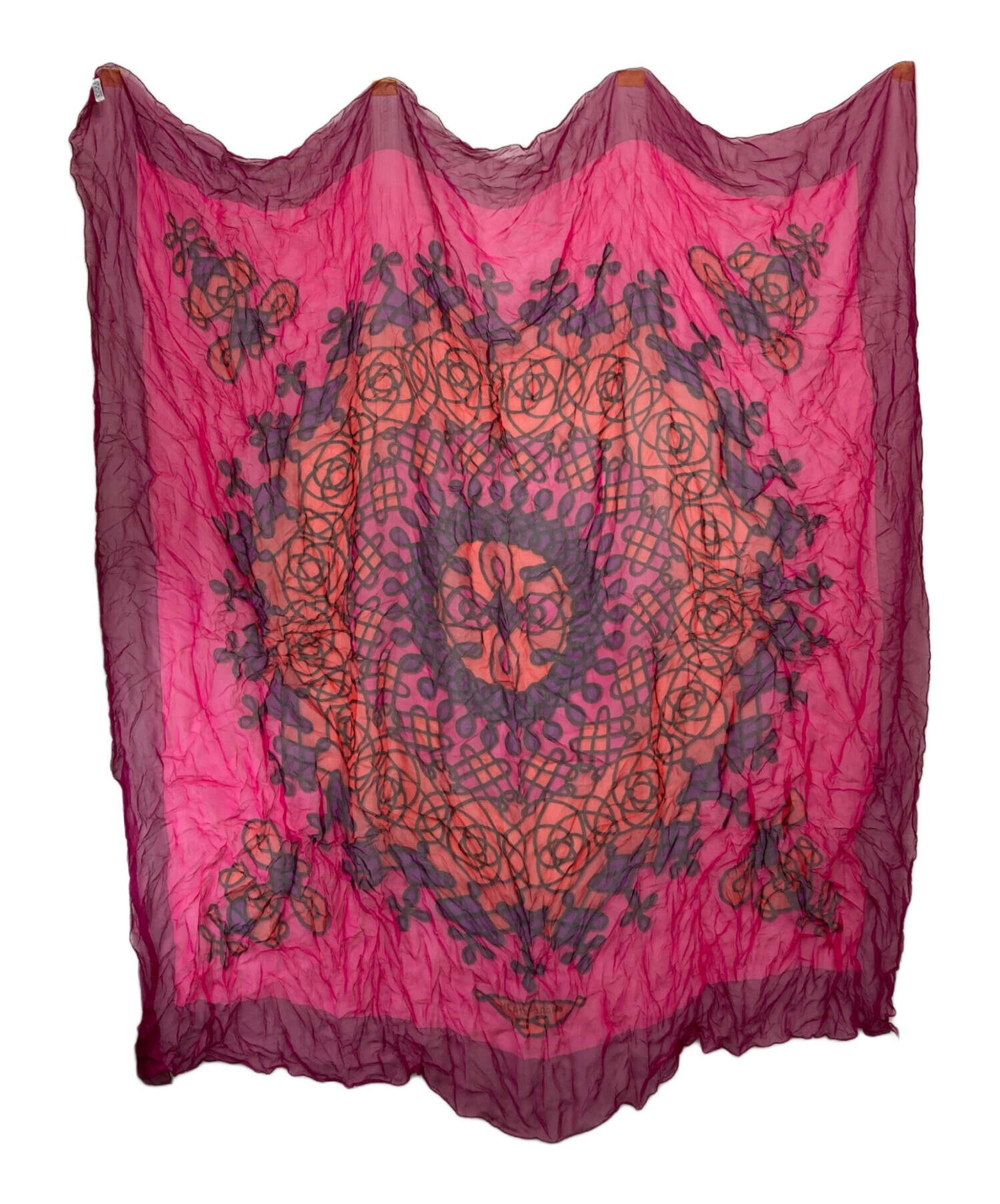 中古・古着通販】HERMES (エルメス) シルク モスリン スカーフ140  