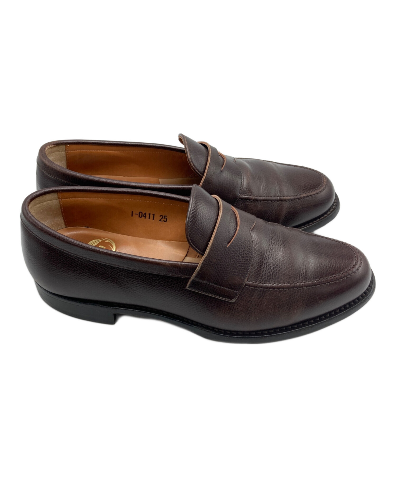 【美品】SCOTCH GRAIN 3611 ローファー ブラウン 25 中古・古着通販】SCOTCH GRAIN (スコッチグレイン) ローファー