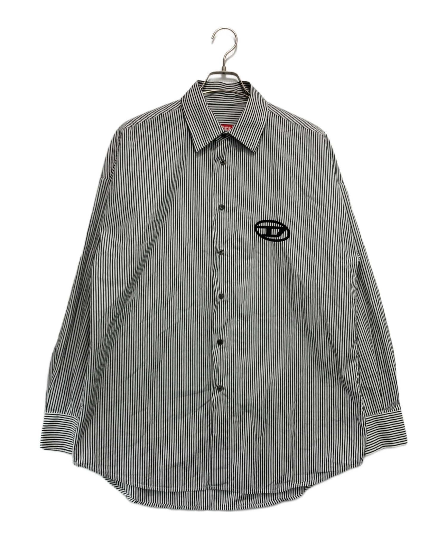 中古・古着通販】DIESEL (ディーゼル) S-DOUBERストライプシャツ