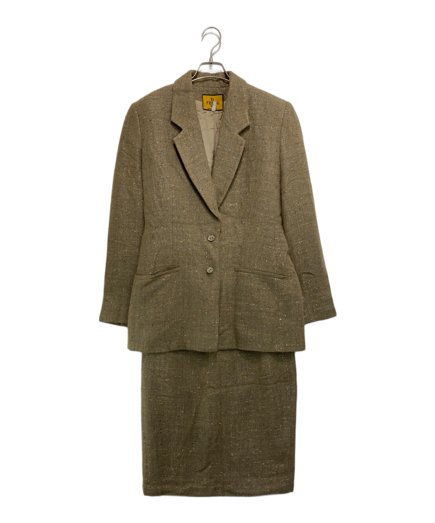フェンディ ツイードセットアップ