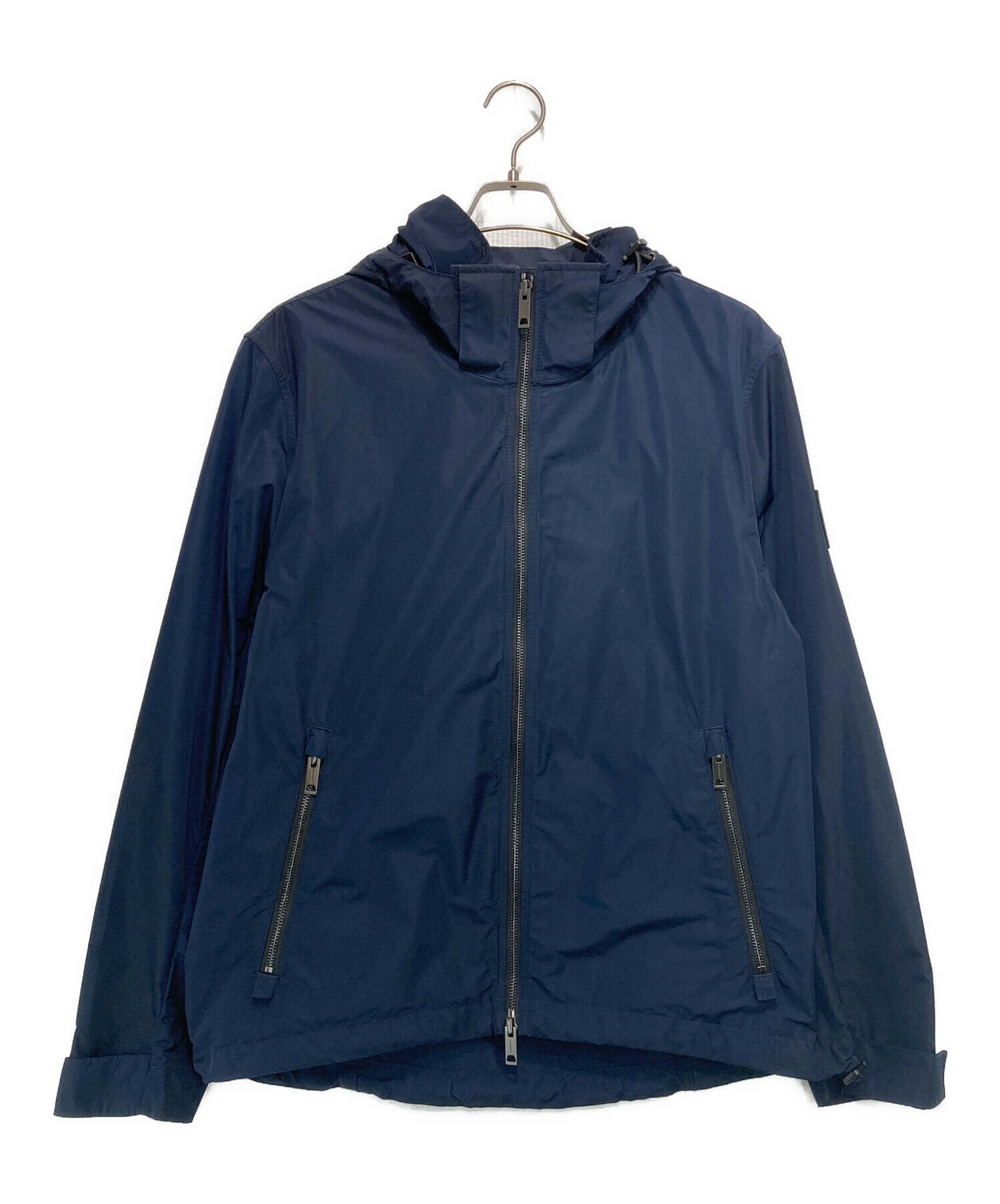 中古・古着通販】BURBERRY (バーバリー) ラバーワッペンジップアップ 