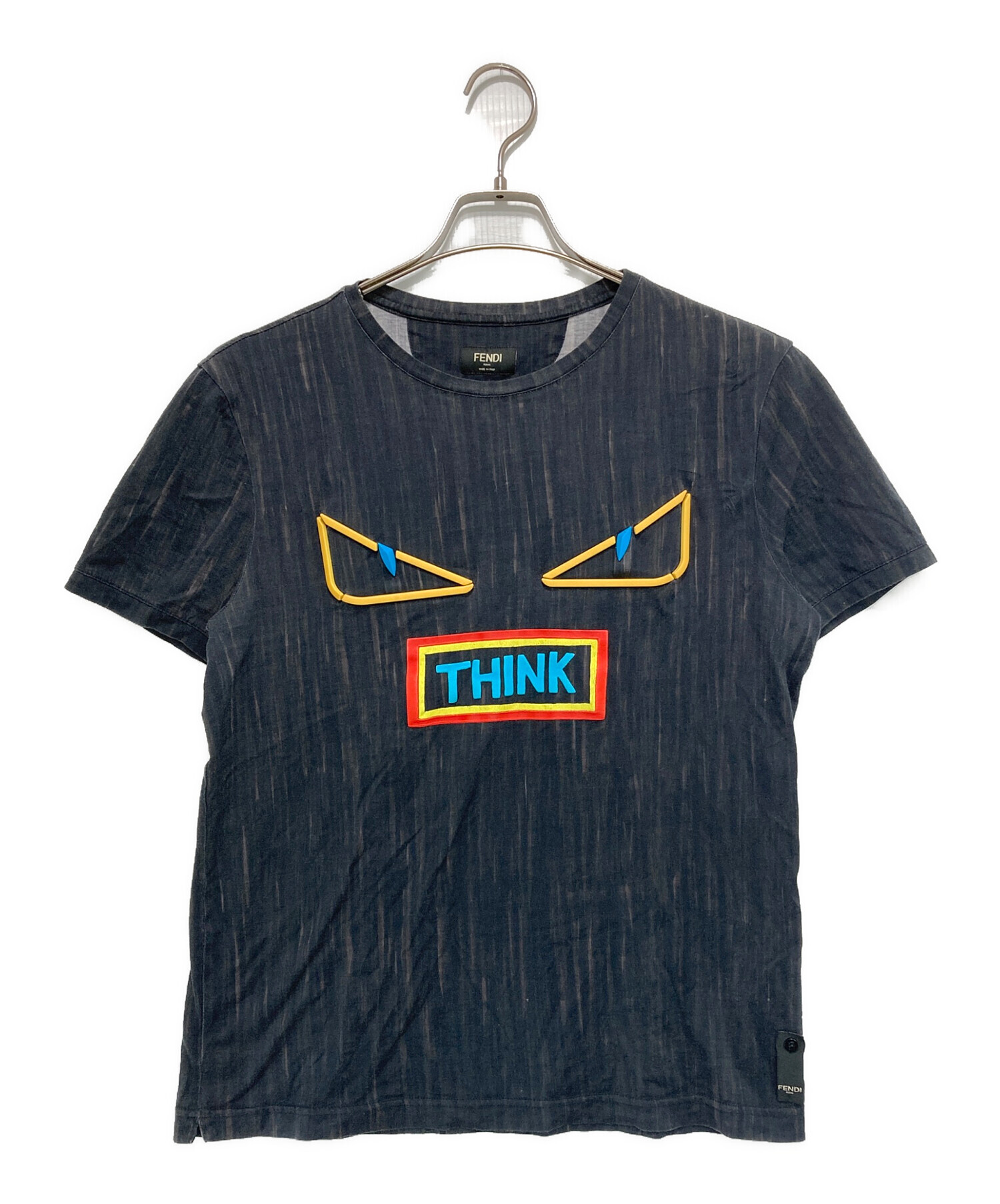 中古・古着通販】FENDI (フェンディ) New Eyes Tee ブラック サイズ