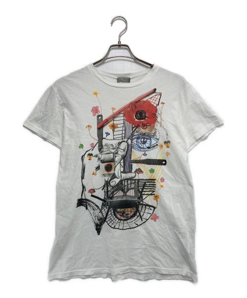 Christian Dior SPORTS Tシャツ ホワイト M CD Icon Relaxed-Fit T-Shirt White Cotton Jersey | DIOR