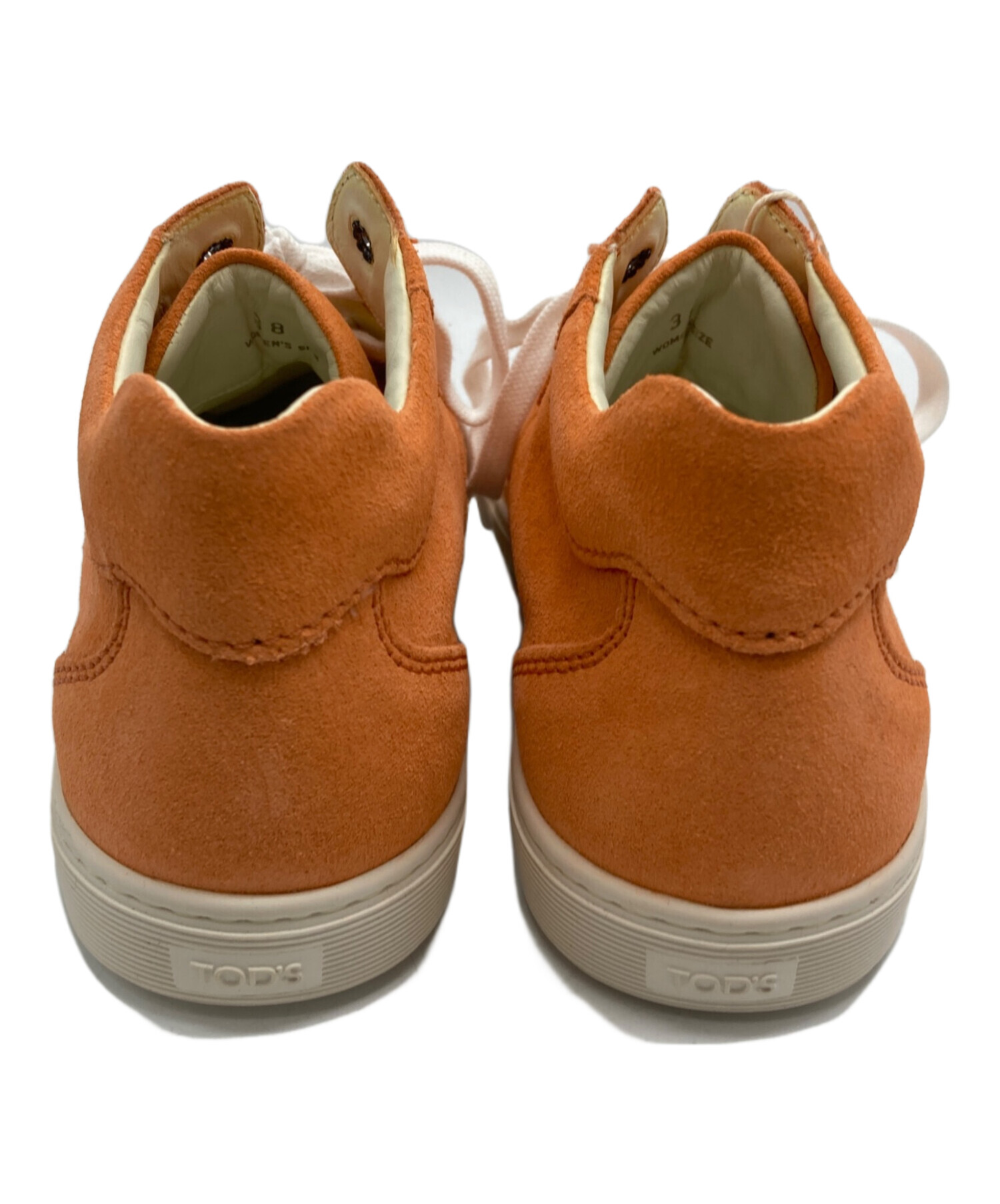 中古・古着通販】TOD'S (トッズ) スウェードスニーカー オレンジ