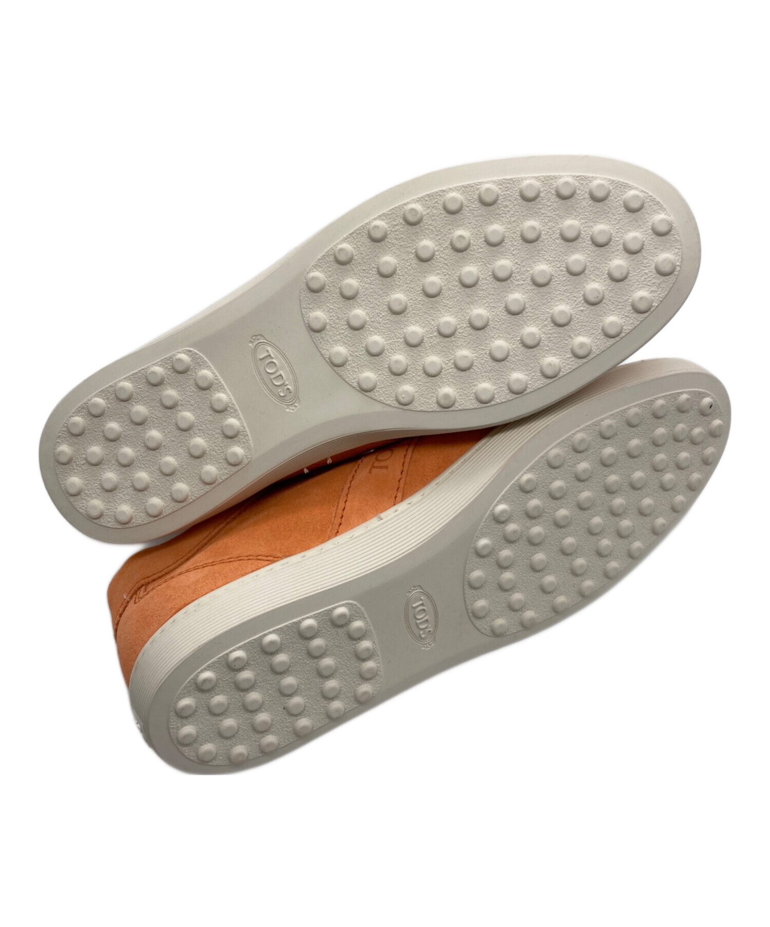 新品☆TOD'S スウェード スニーカー 35☆ 箱・袋付き 中古・古着通販】TOD'S (トッズ) スウェードスニーカー オレンジ