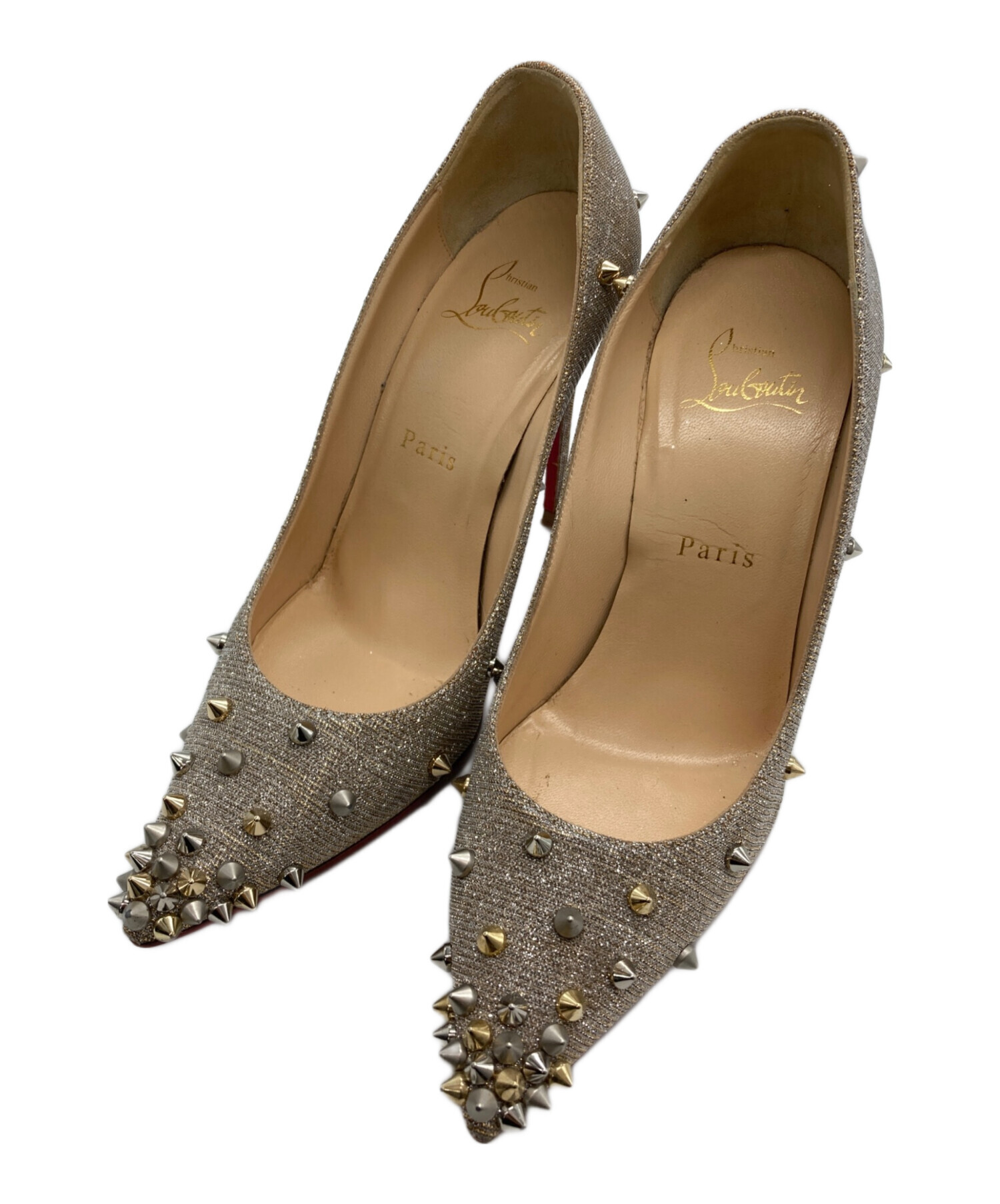 Christian Louboutin スタッズ ハイヒール 36.5 【公式通販 