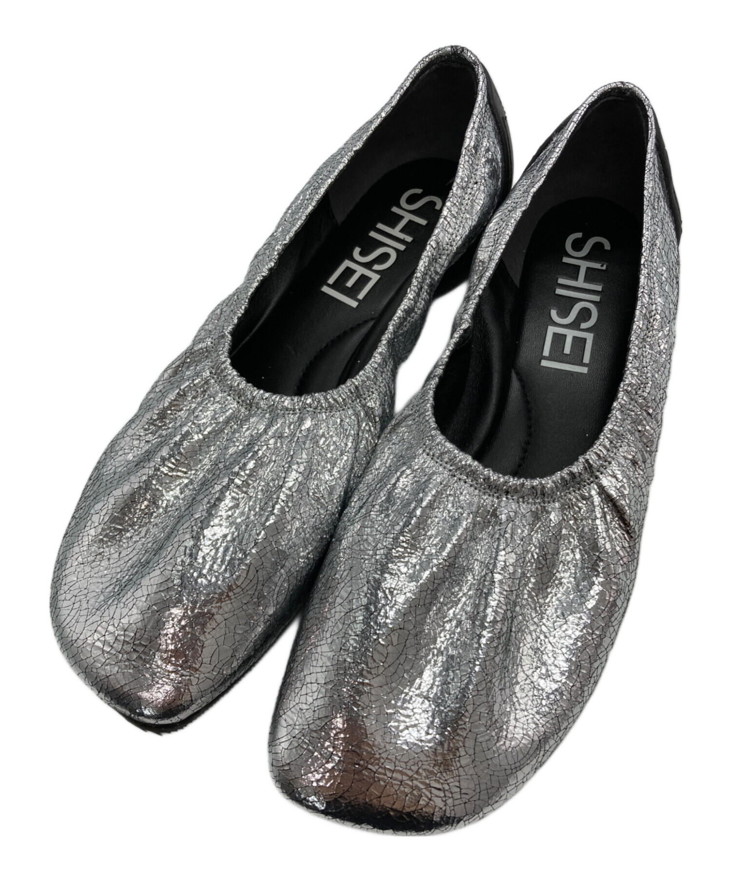 SHISEI シセイ ギャザーバレエシューズ スタッズ SHISEI シセイ