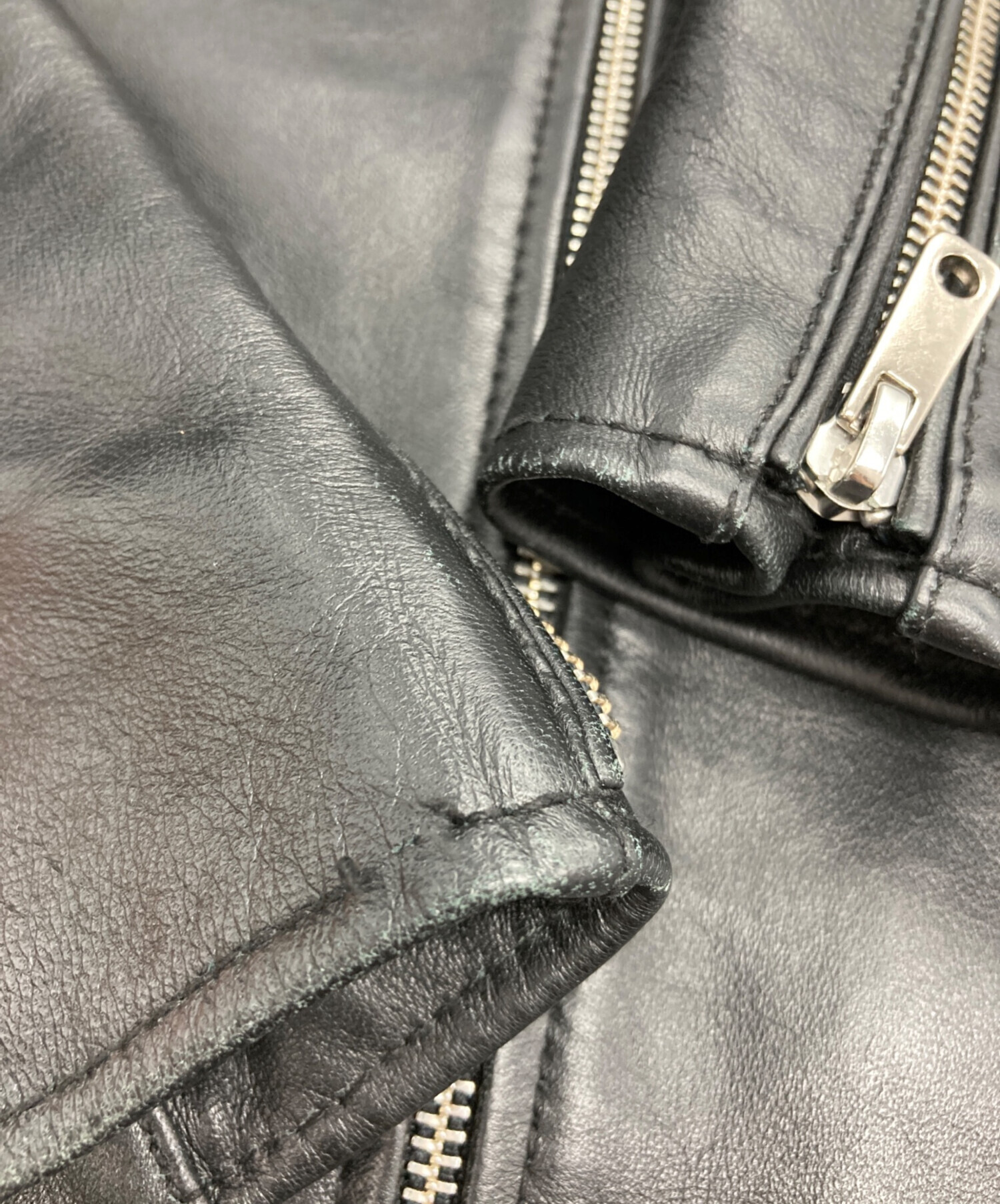 未使用　エトレ　ライダース 中古・古着通販】open road (オープンロード) 90S ライナー付レザー