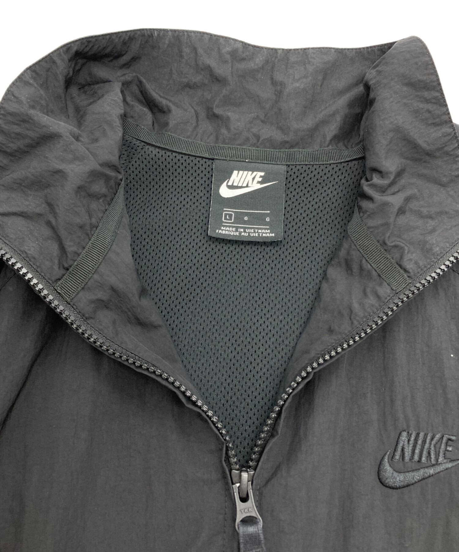 中古・古着通販】NIKE (ナイキ) Big swooshナイロンジャケット 