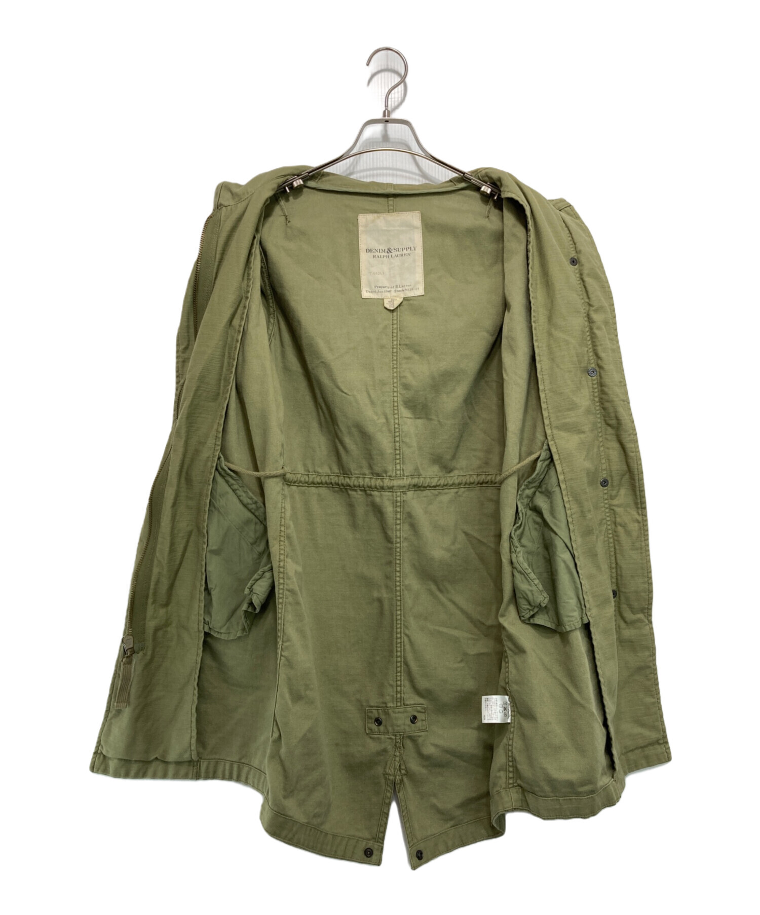 美品✨デニムアンドサプライラルフローレン モッズコート カーキ ファー S/P 中古・古着通販】Denim & Supply Ralph Lauren (デニム＆サプライ