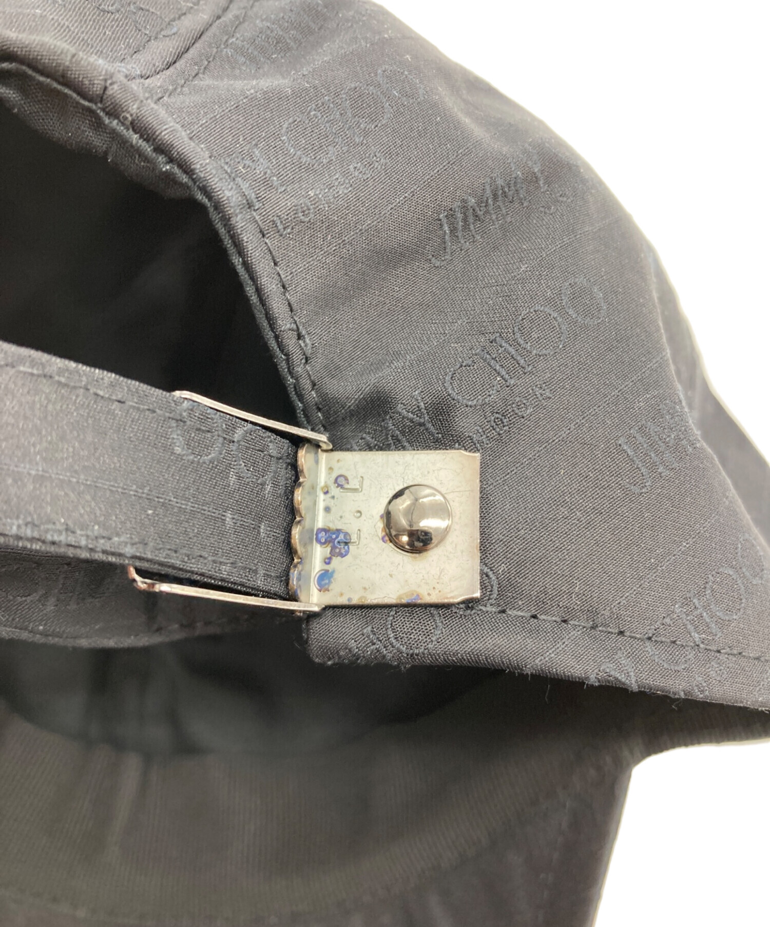 中古・古着通販】JIMMY CHOO (ジミーチュウ) ロゴジャガードキャップ