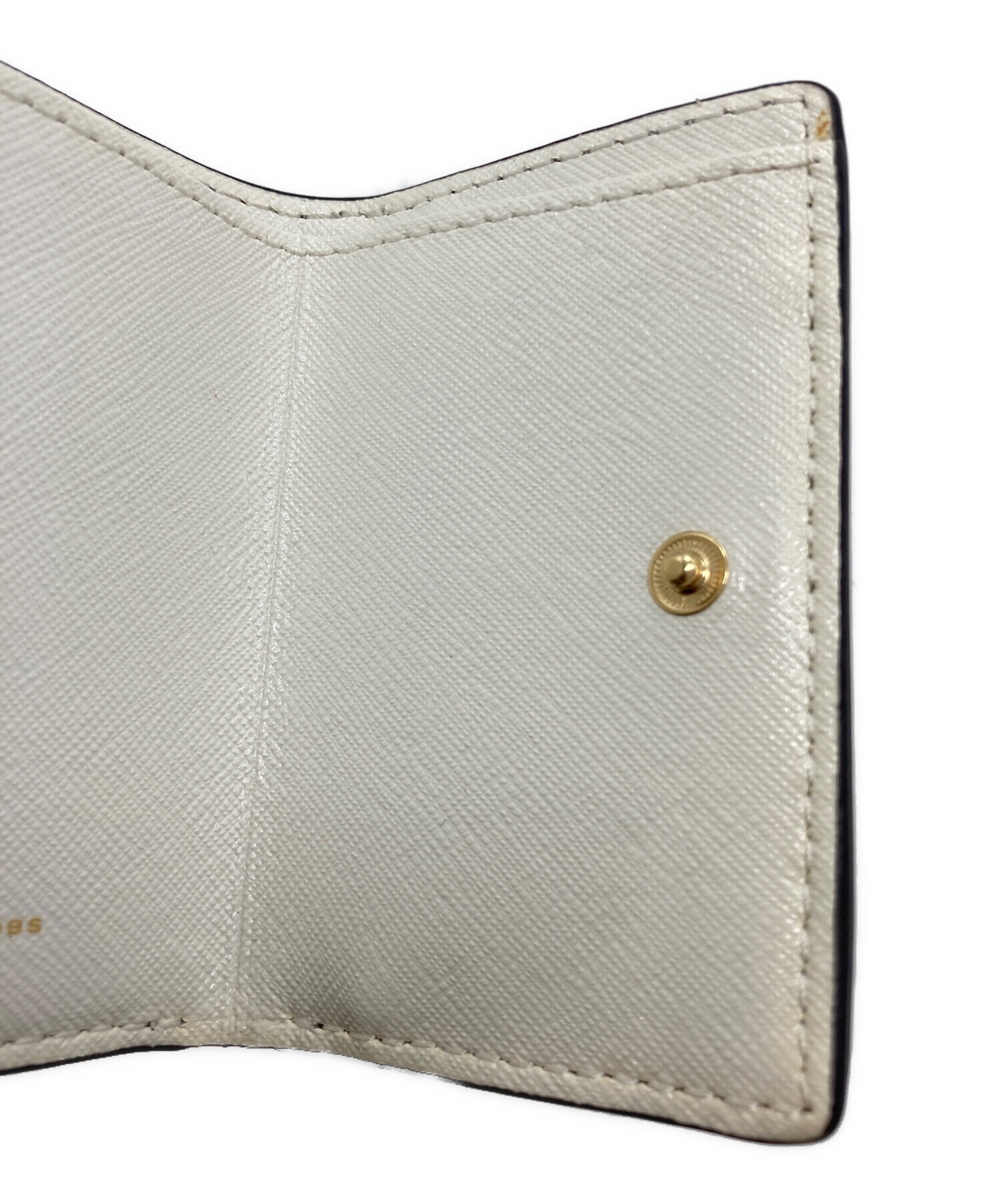 マークジェイコブス 三つ折り財布 MARC JACOBS【中古】 中古・古着通販】MARC JACOBS (マークジェイコブス) 3つ折り財布