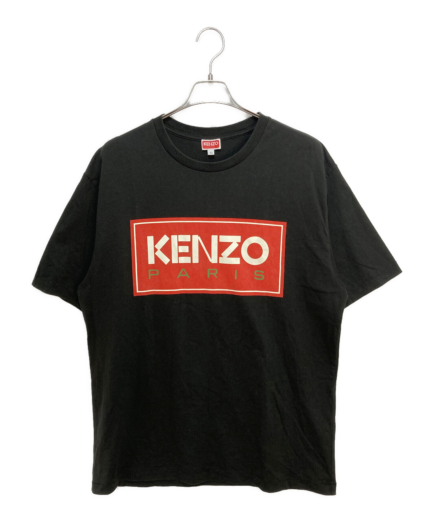 中古・古着通販】KENZO (ケンゾー) プリントTシャツ ブラック サイズ 