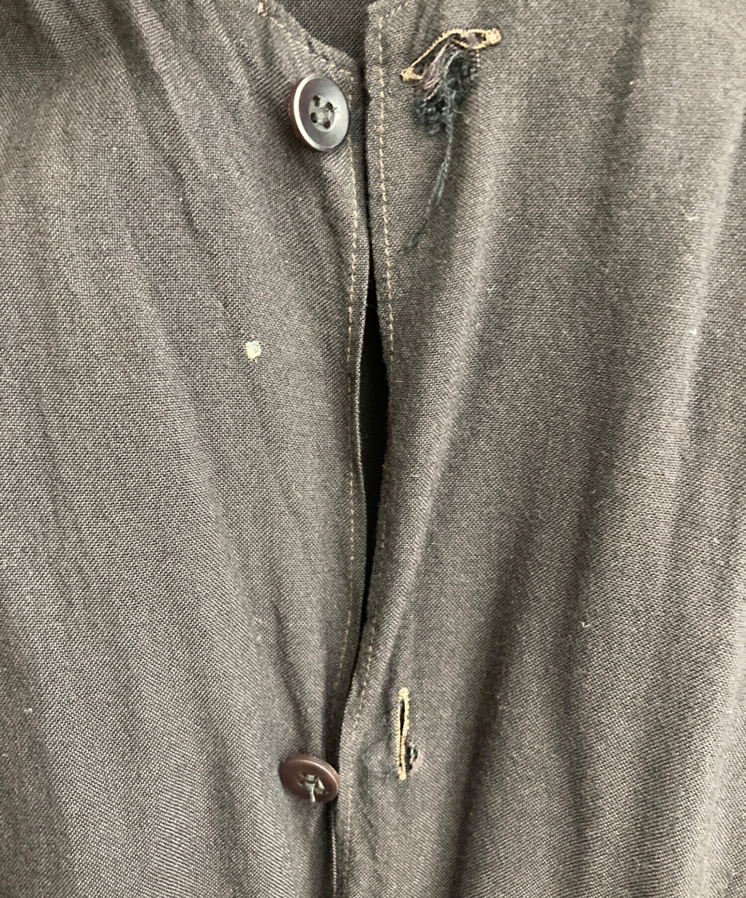 中古・古着通販】COMOLI (コモリ) レーヨンオープンカラーシャツ