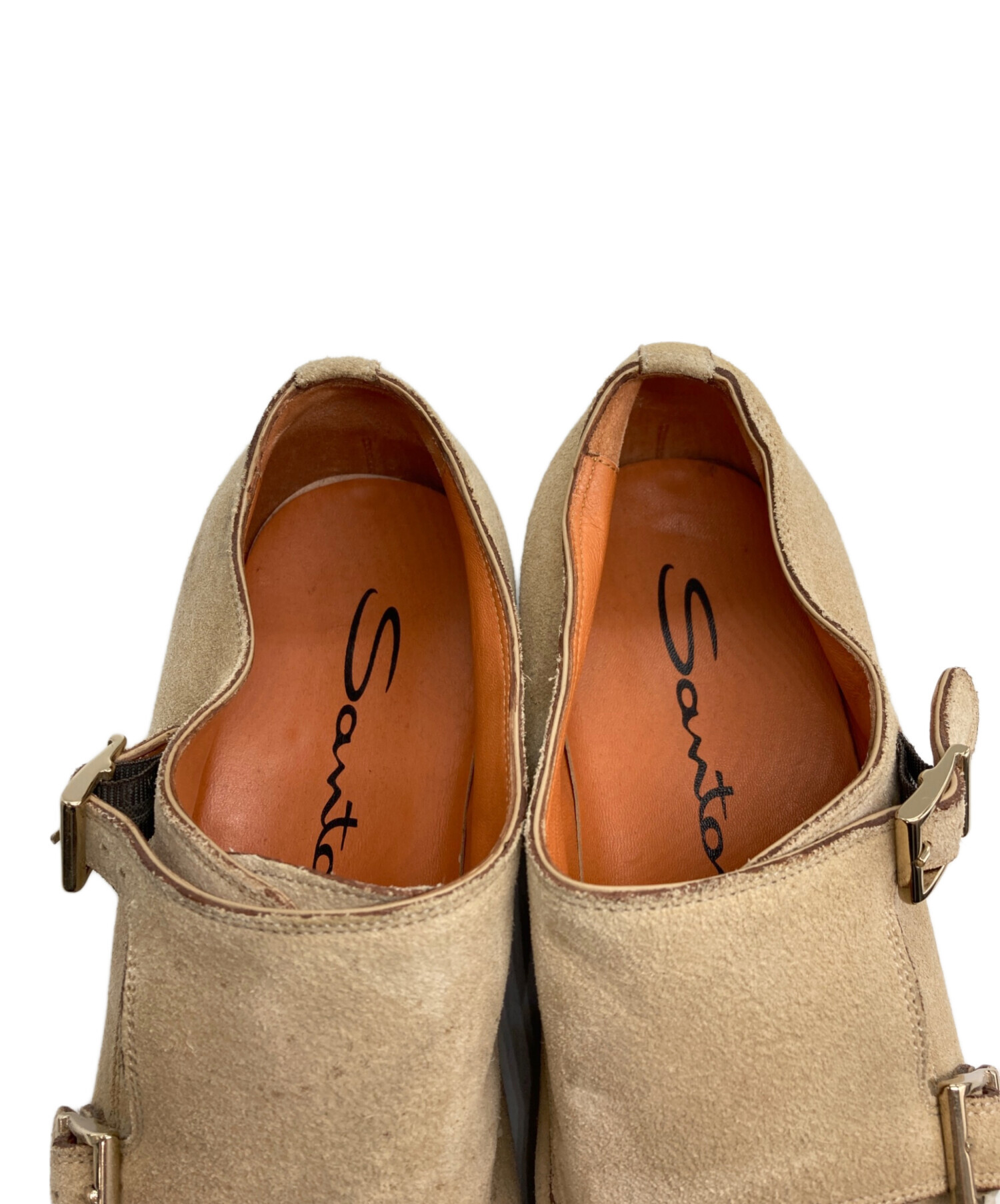 中古・古着通販】Santoni (サントーニ) スウェードダブルモンク 