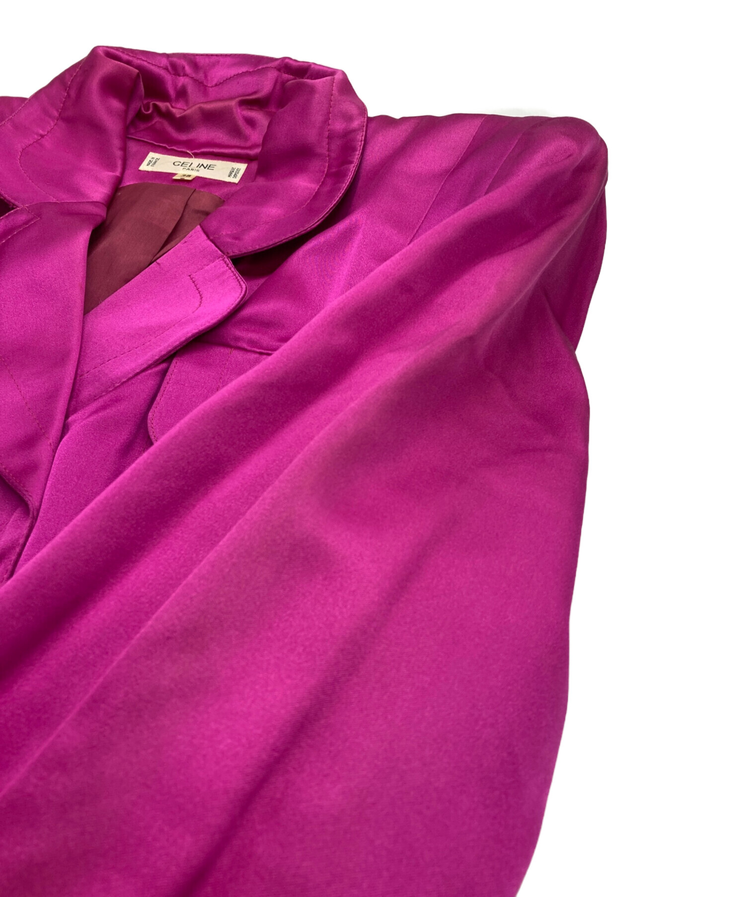 中古・古着通販】CELINE (セリーヌ) [OLD]シルクサテンワンピース