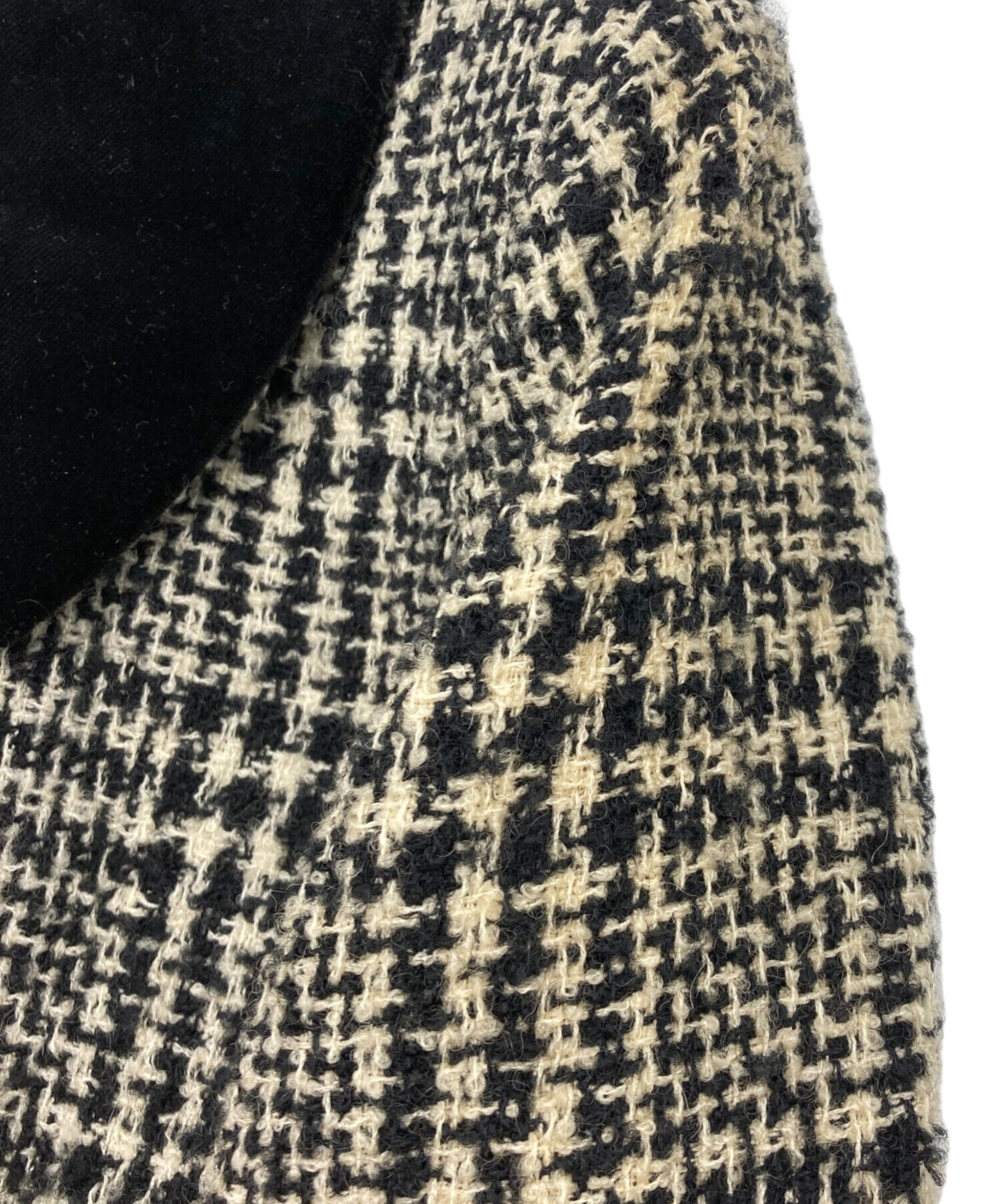 中古・古着通販】CELINE (セリーヌ) [OLD]金ボタン ツイード×ベロア