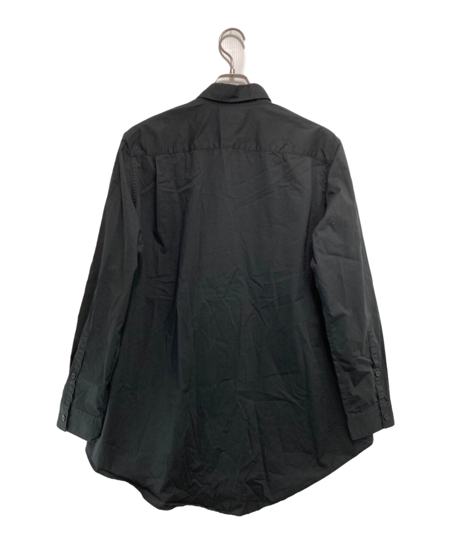 中古・古着通販】Y-3 (ワイスリー) ジップポケットシャツ ブラック