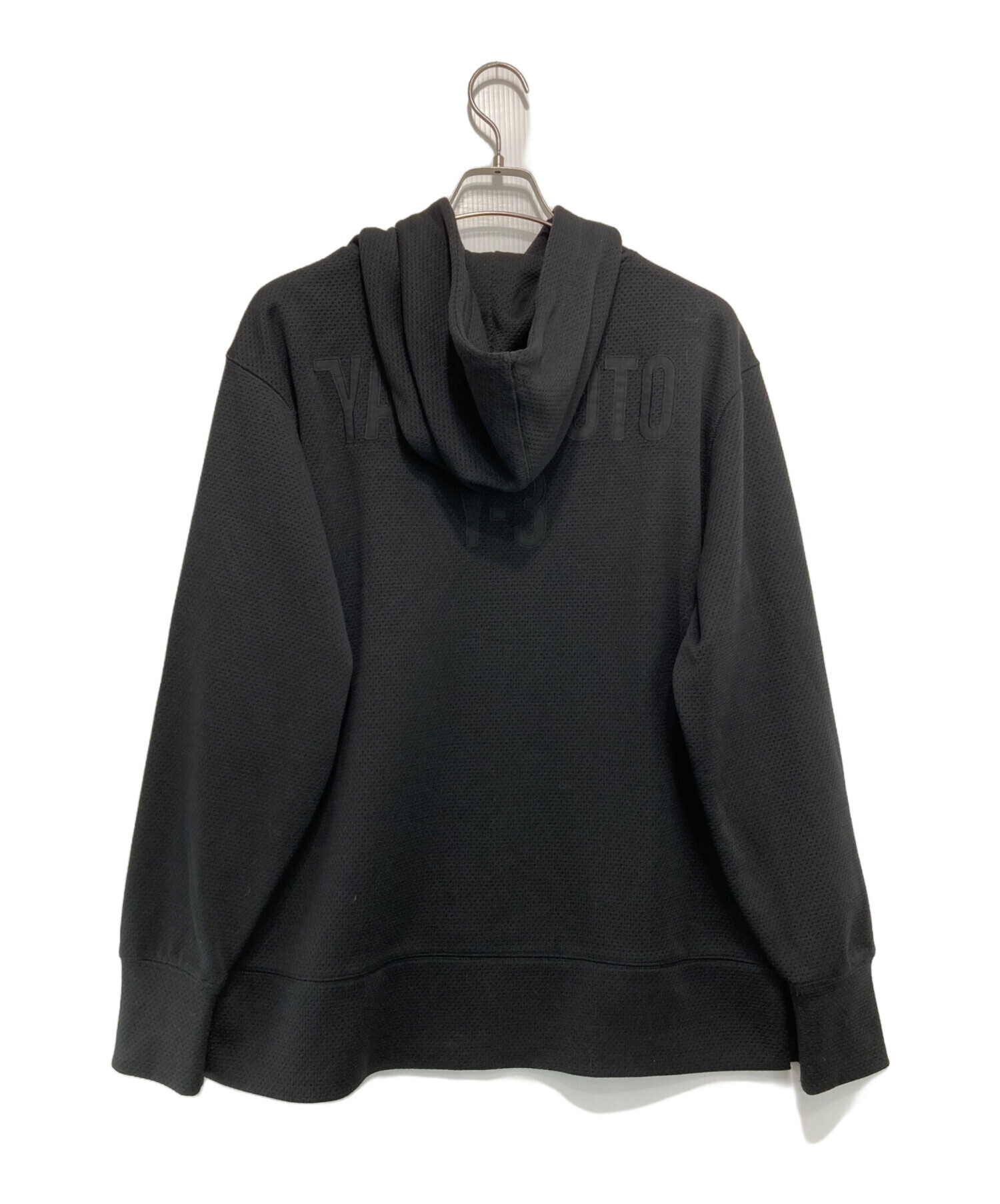 中古・古着通販】Y-3 (ワイスリー) U CH2 GFX MESH HOODIE ブラック 