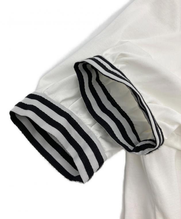 中古・古着通販】DANSKIN (ダンスキン) BORDERS at BALCONY TIERED TOP