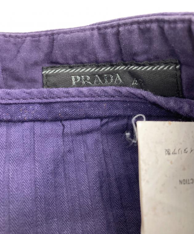 中古・古着通販】PRADA (プラダ) ハーフパンツ ネイビー サイズ:SIZE