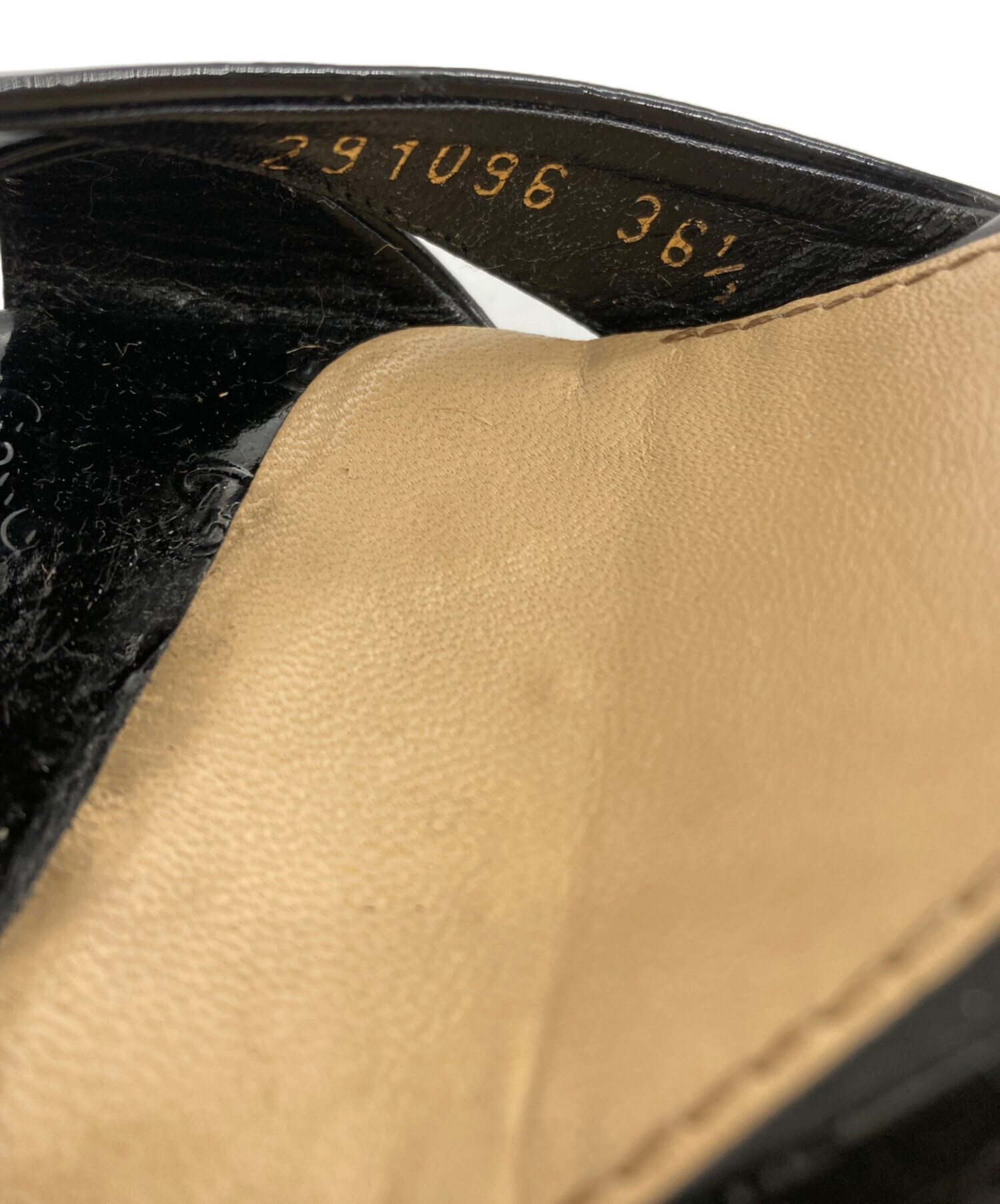 中古・古着通販】GUCCI (グッチ) GG柄 ウェッジソールサンダル