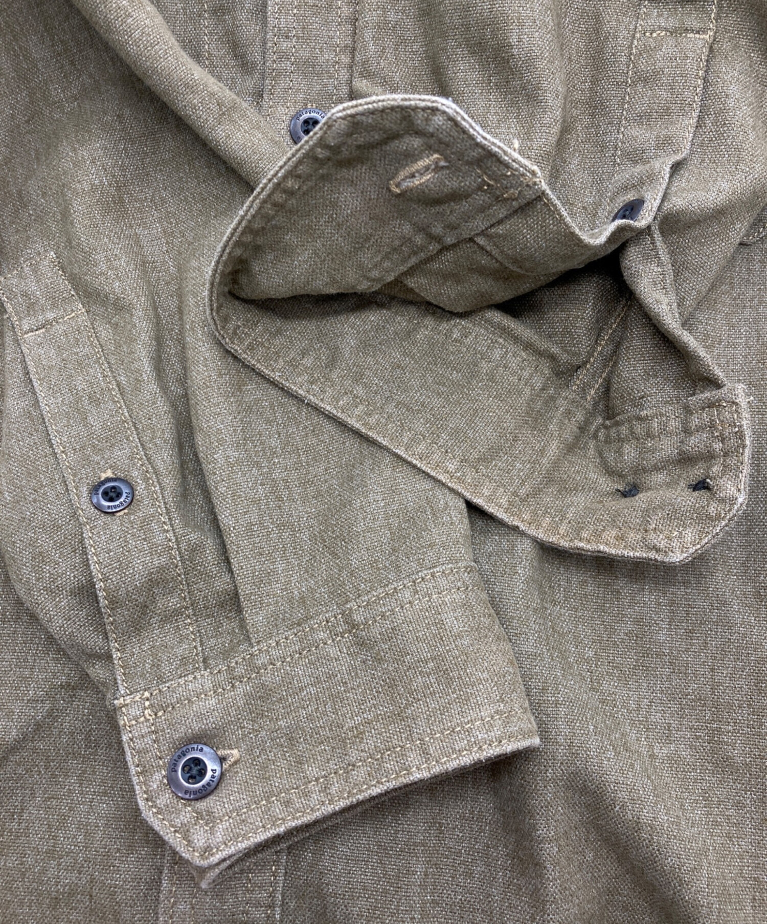 中古・古着通販】Patagonia (パタゴニア) シャツジャケット ベージュ