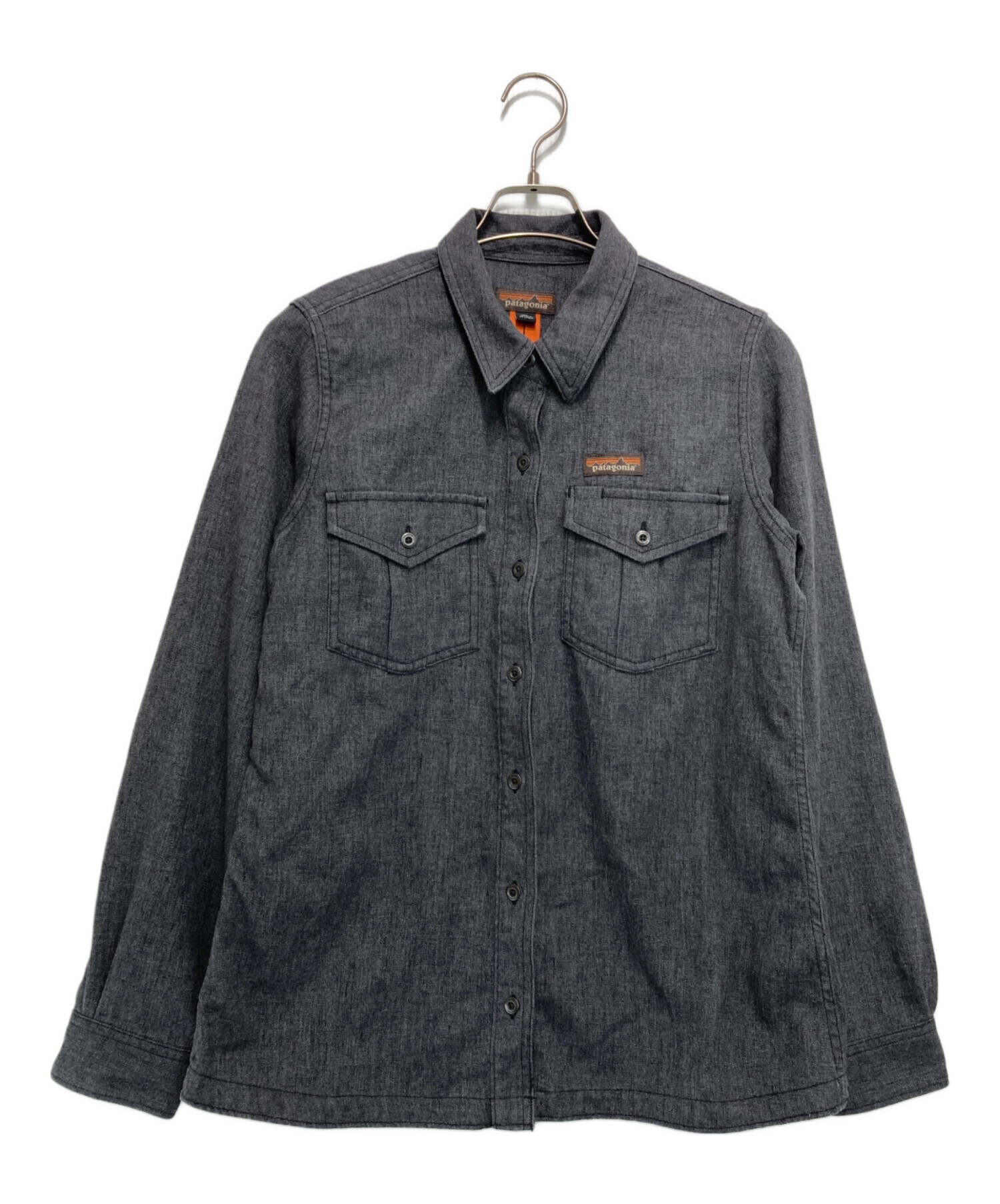 中古・古着通販】Patagonia (パタゴニア) 長袖シャツ グレー サイズ:M 