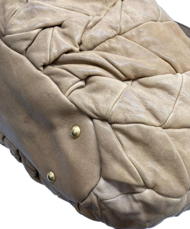 中古・古着通販】MIU MIU (ミュウミュウ) レザーキルティング