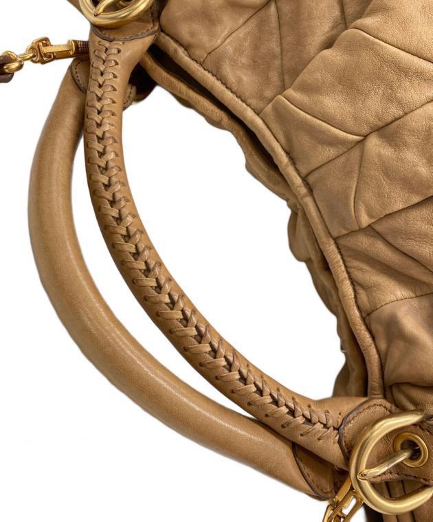 中古・古着通販】MIU MIU (ミュウミュウ) レザーキルティング