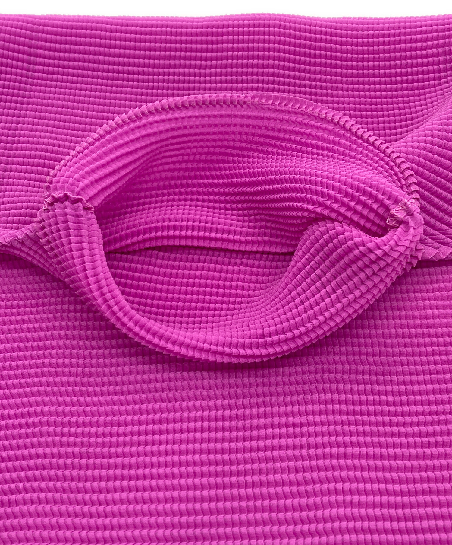 ISSEY MIYAKE イッセイミヤケ ノースリーブカットソー PP33-JK732 パープル×グレー サイズ 3 レディース 中古・古着通販】me ISSEY MIYAKE (ミーイッセイ ミヤケ) カリフラワー