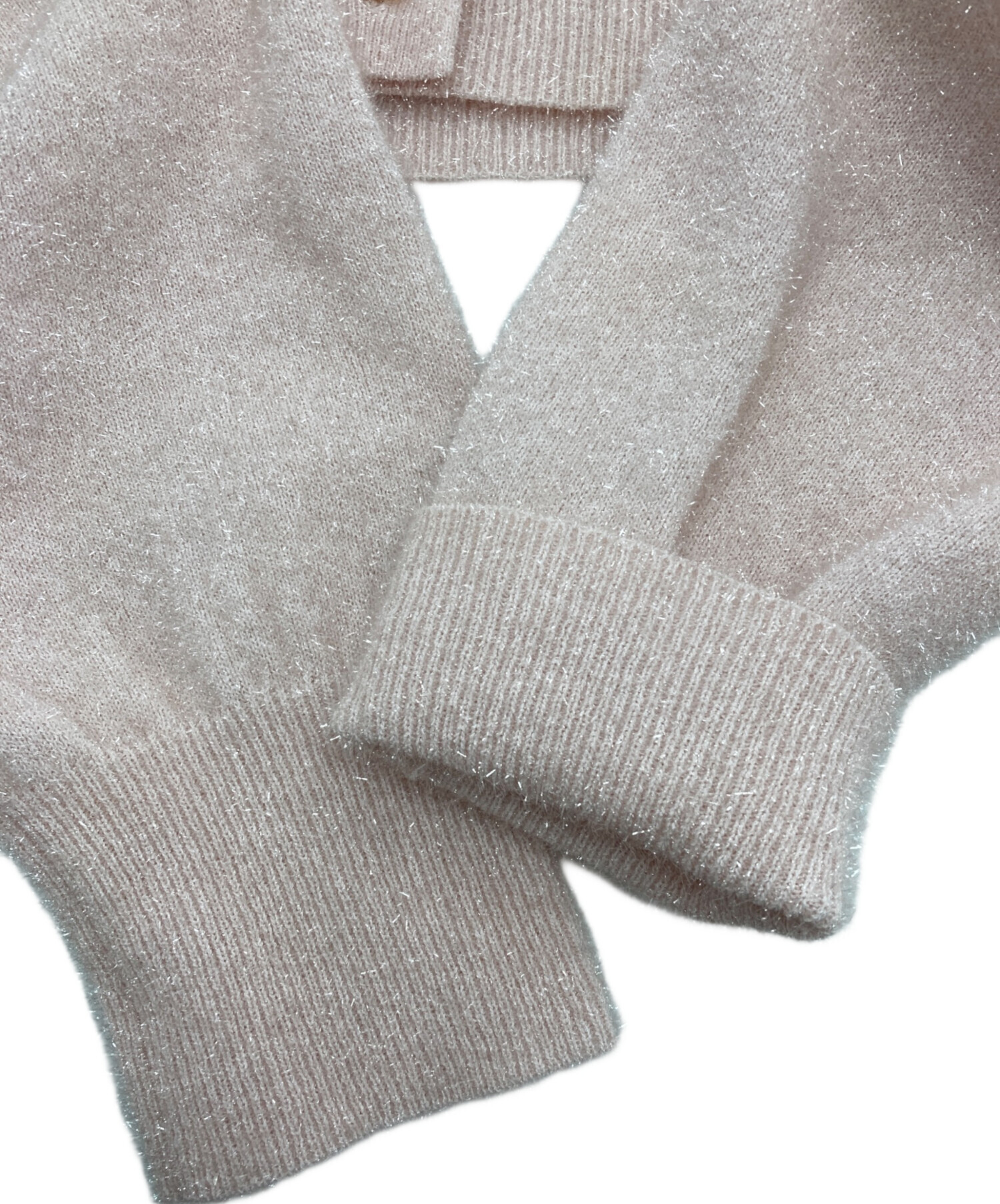 H BEAUTY&YOUTH スパークルニットカーディガン H BEAUTY&YOUTH UNITED ARROWS（エイチビューティーアンドユース