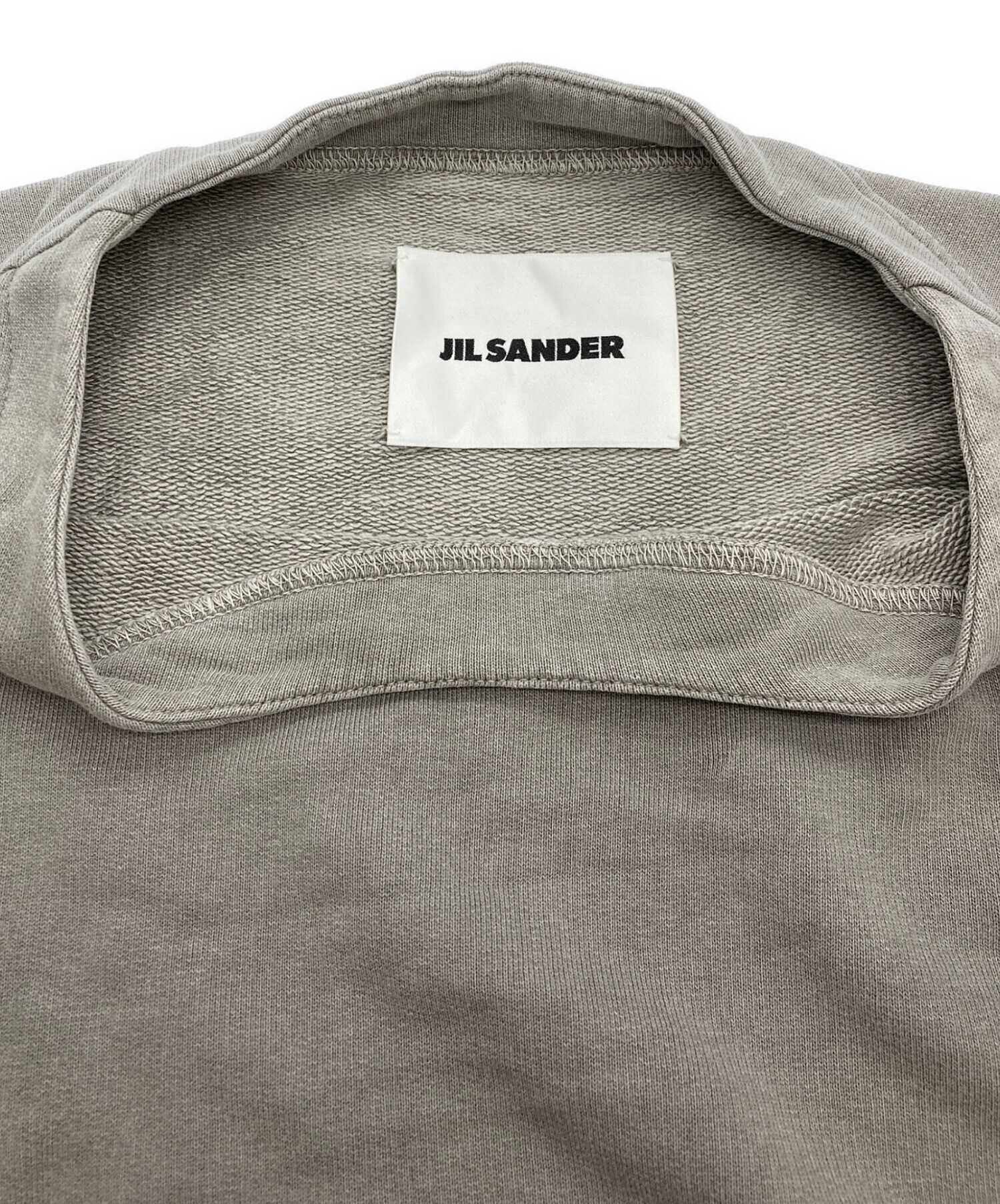 希少サイズ　JIL SANDER オーバーサイズスウェット　XL グレー 中古・古着通販】JIL SANDER (ジルサンダー) オーバーサイズスウェット