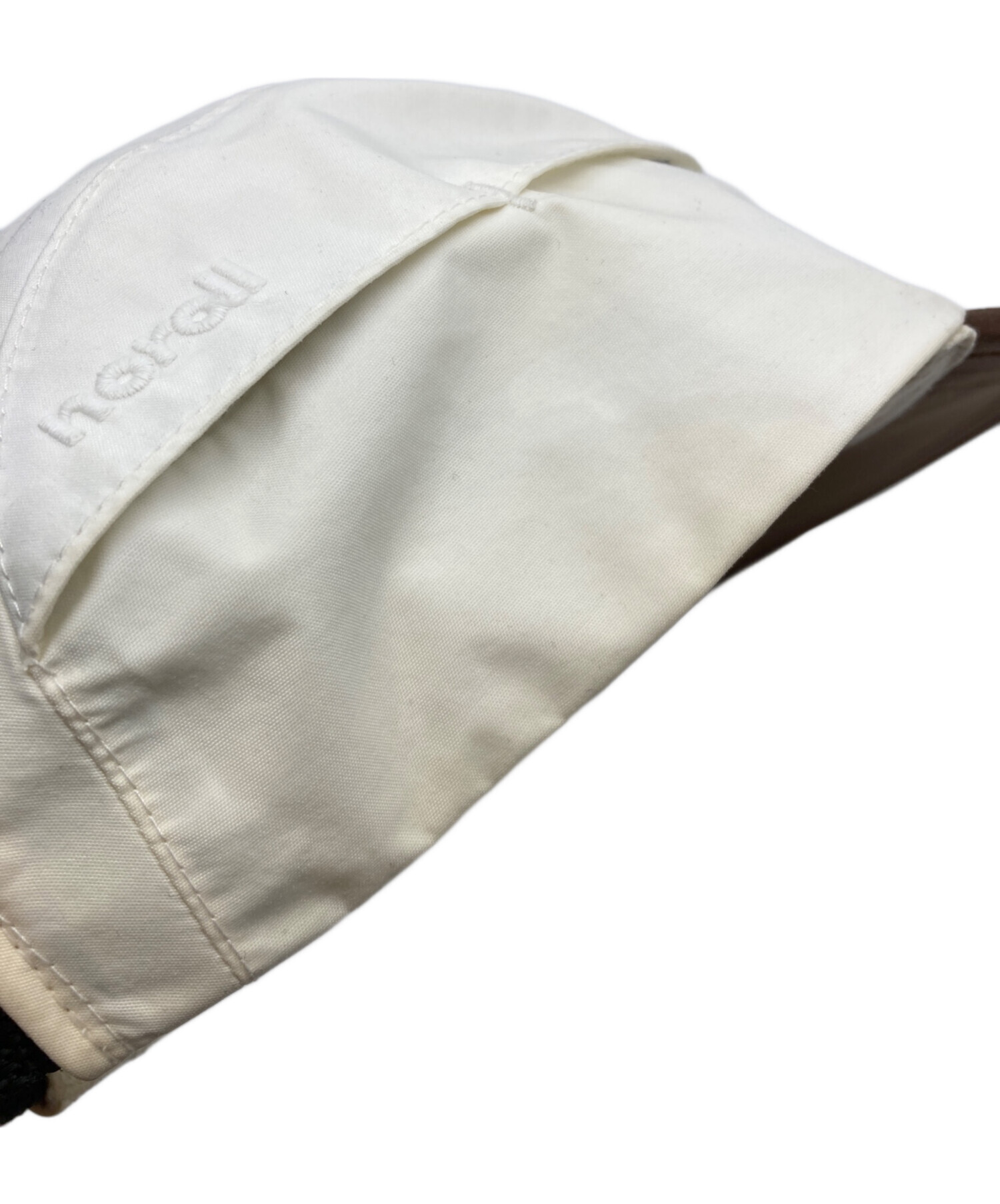 中古・古着通販】NOROLL (ノーロール) WINDOW CAP ホワイト｜ブランド