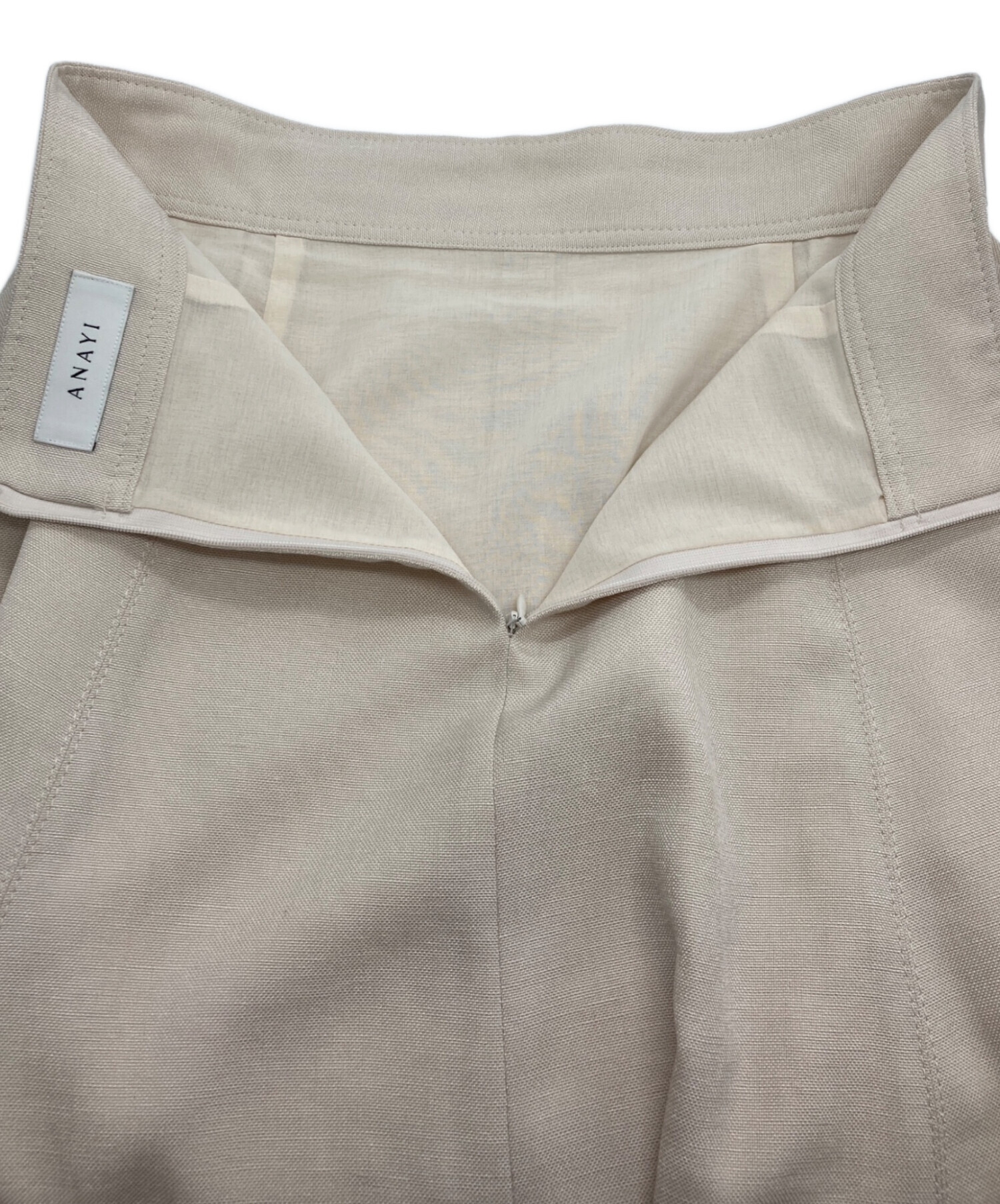中古・古着通販】ANAYI (アナイ) リネン調オックスフレア
