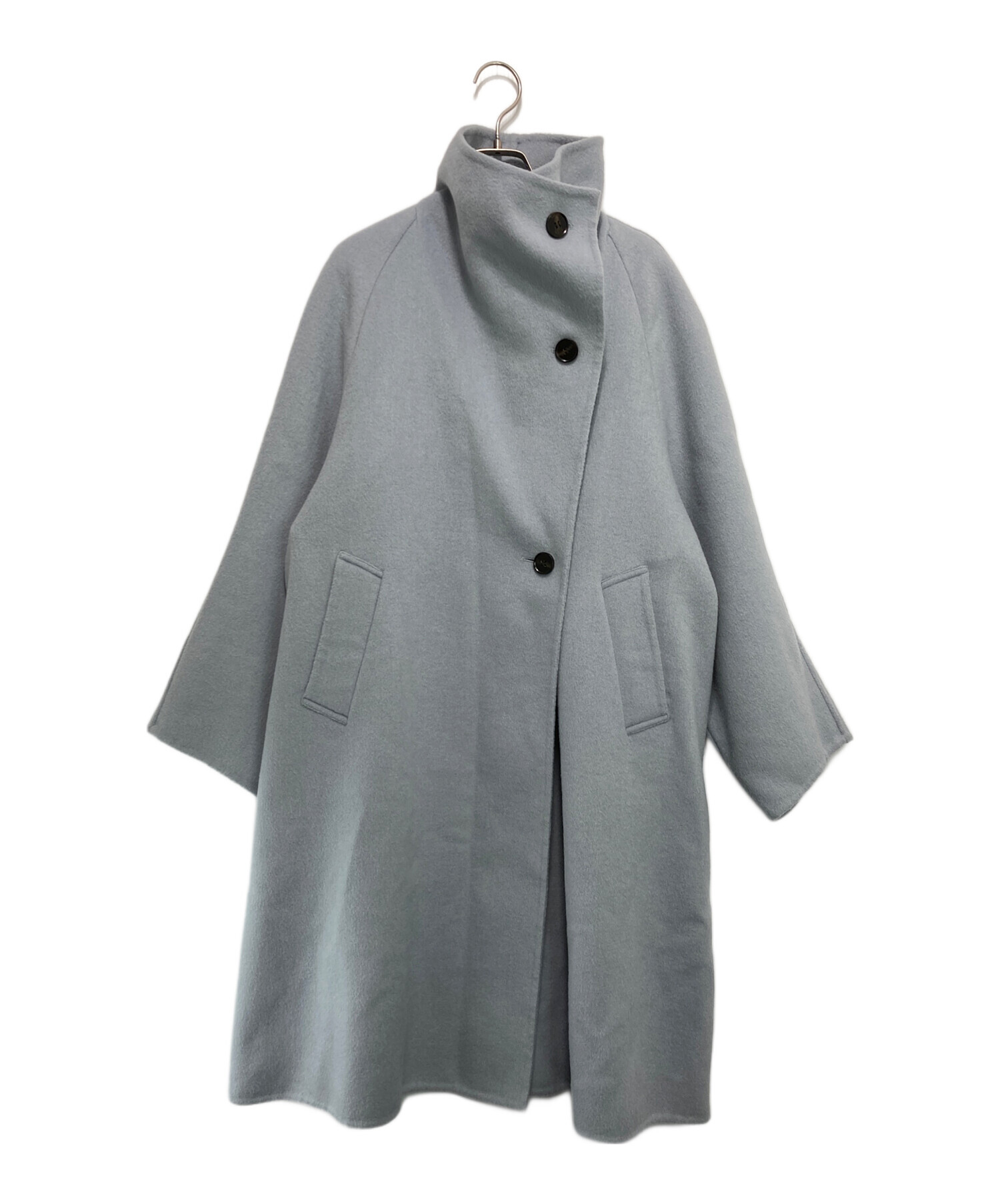 ココディール　リバーウールBIGカラーコート 中古・古着通販】COCODEAL (ココディール) リバーウールBIGカラー