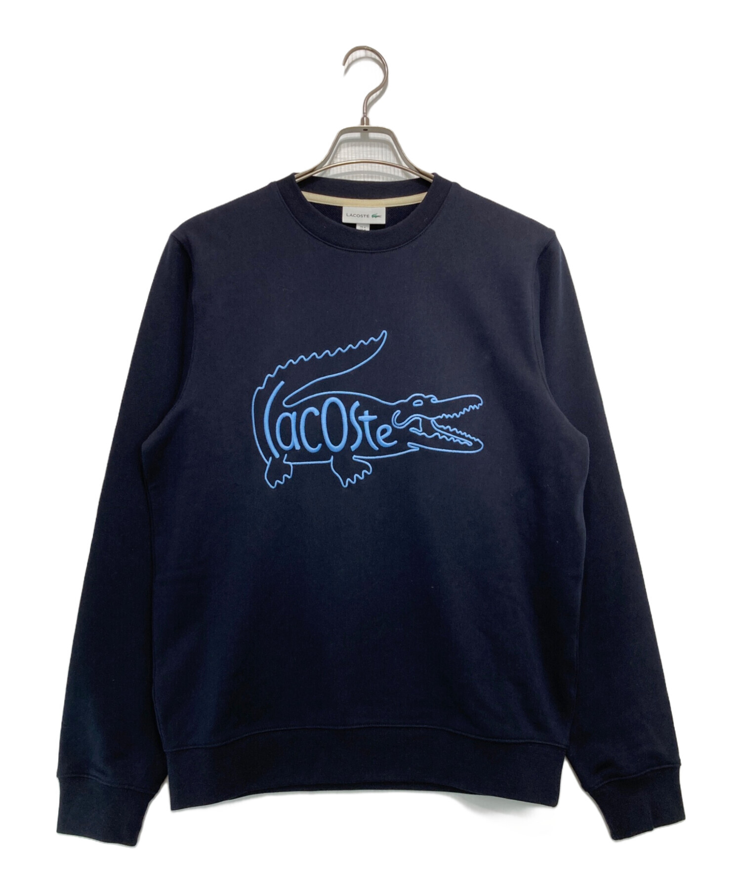 中古・古着通販】LACOSTE (ラコステ) ビッグロゴ刺繍スウェット 