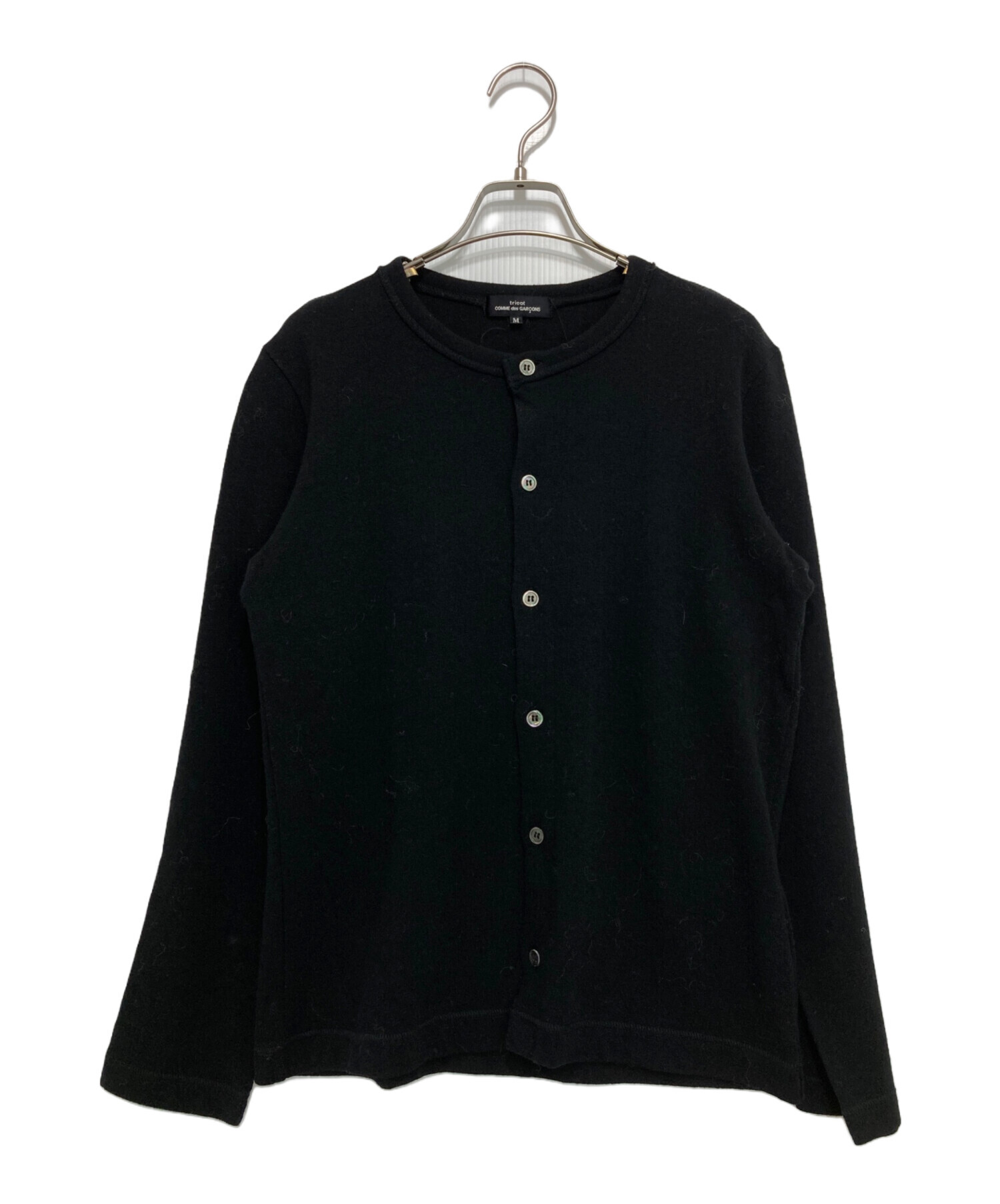 COMME des GARÇONS tricot ブラックカーディガン 中古・古着通販】tricot COMME des GARCONS (トリココムデギャルソン