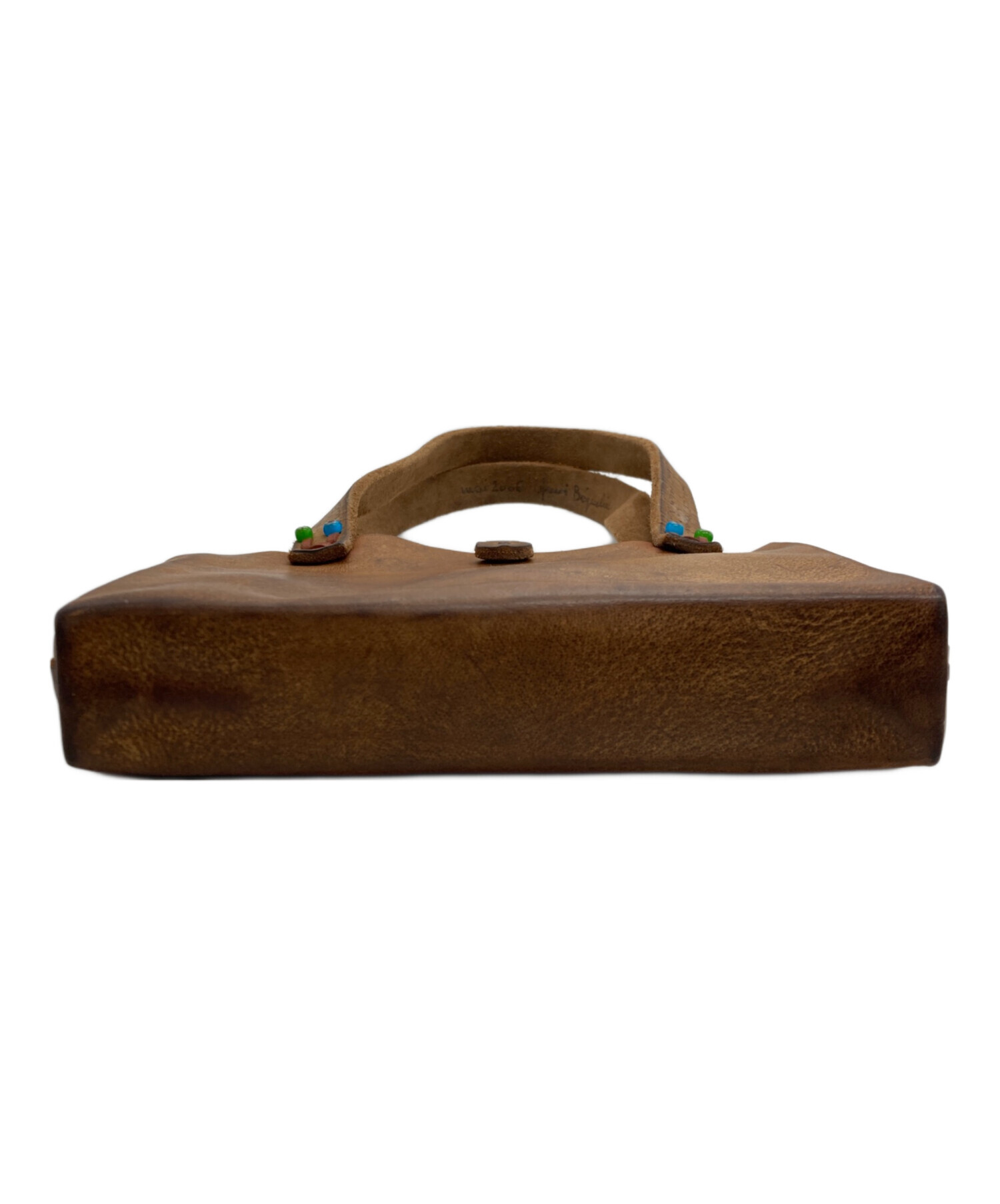 中古・古着通販】HENRY CUIR (アンリークイール) レザーハンドバッグ