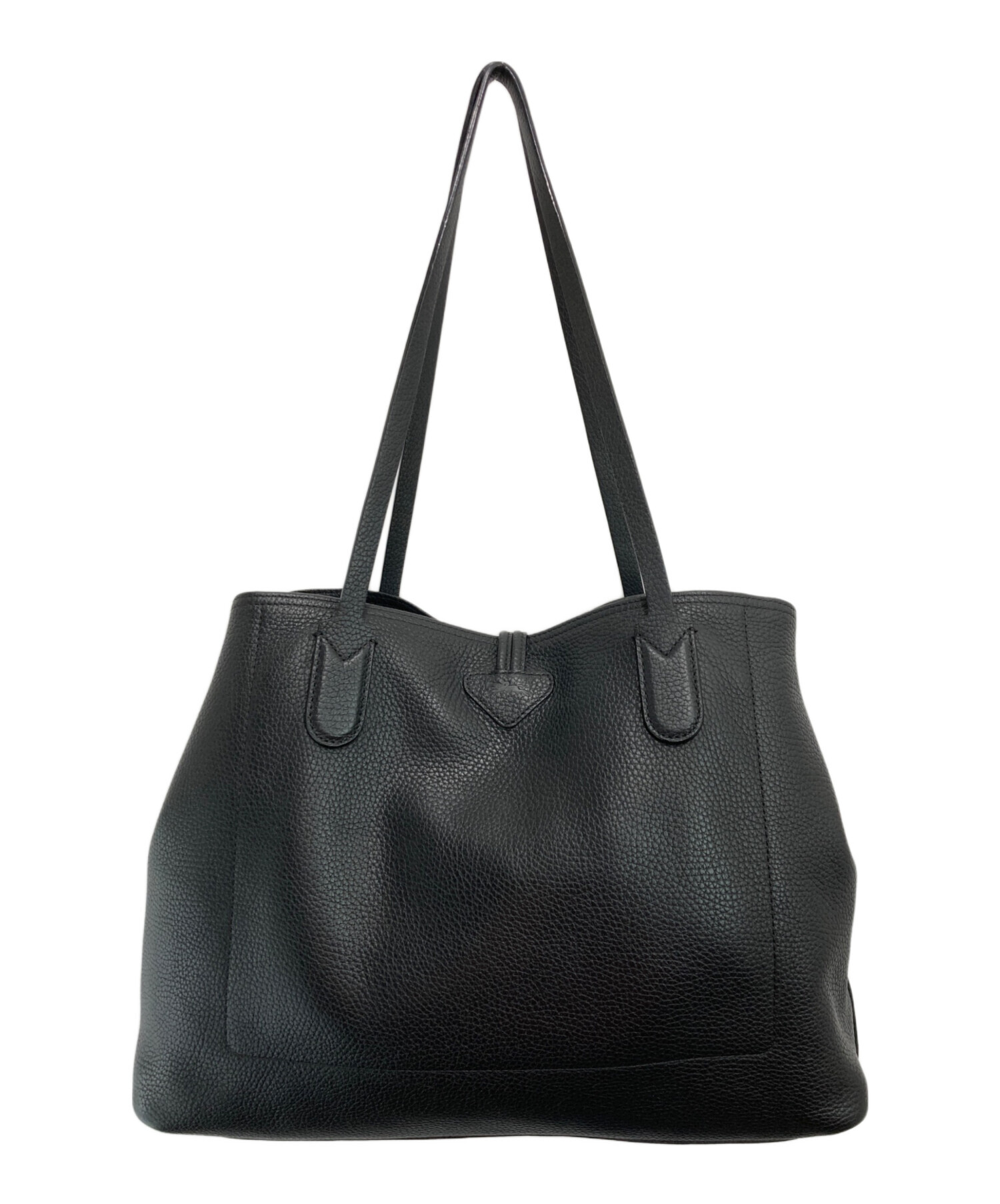 中古・古着通販】LONGCHAMP (ロンシャン) ロゾ レザートートバッグ 
