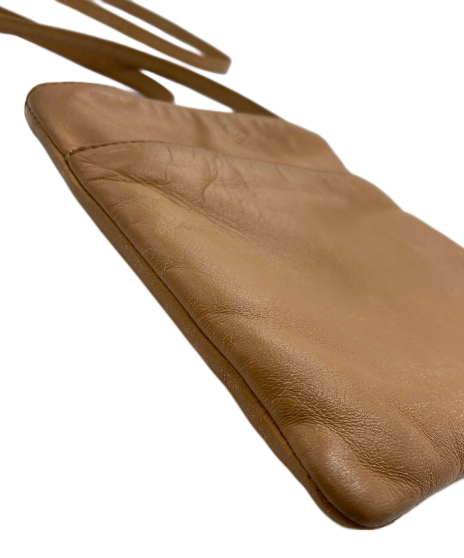 中古・古着通販】LOEWE (ロエベ) [OLD]レザーショルダーバッグ