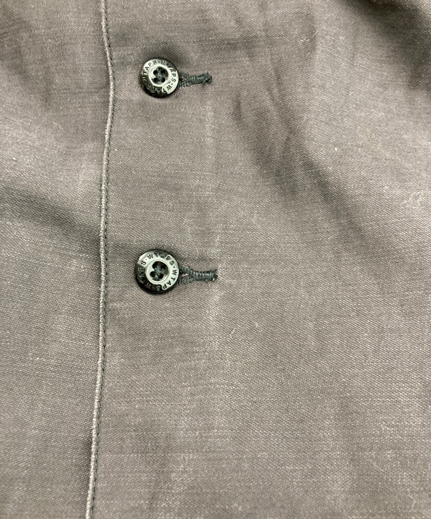 中古・古着通販】WTAPS (ダブルタップス) JUNGLE LS SHIRT ブラック