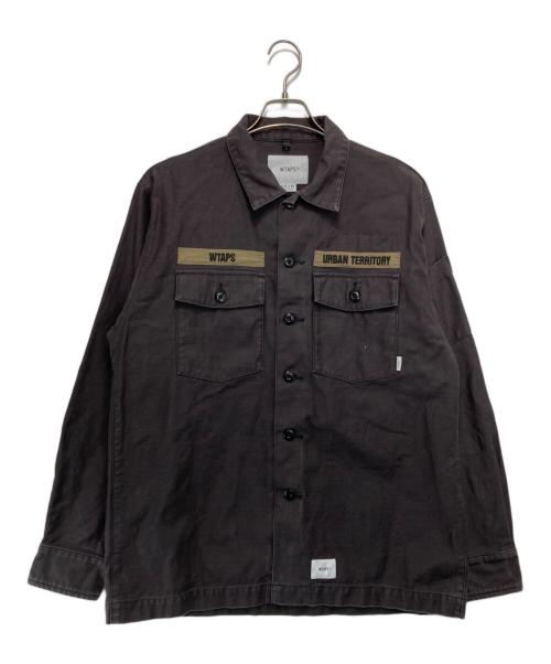 中古・古着通販】WTAPS (ダブルタップス) JUNGLE LS SHIRT ブラック