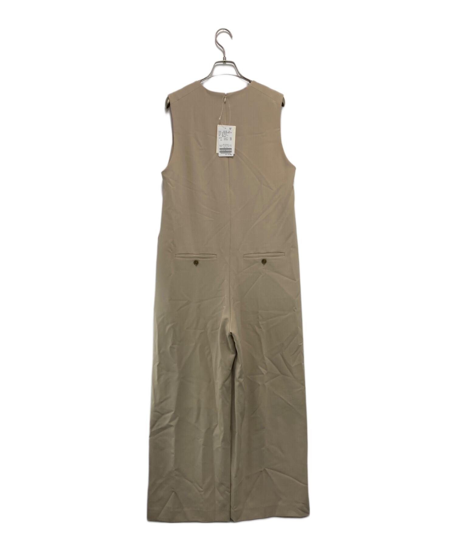 中古・古着通販】IENA (イエナ) Vネックオールインワン ベージュ