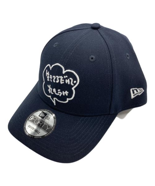 ニューエラ NEWERA 明石家さんま 直筆サイン入り キャップ ネイビー 新品 中古・古着通販】New Era (ニューエラ) 明石家さんま コラボキャップ